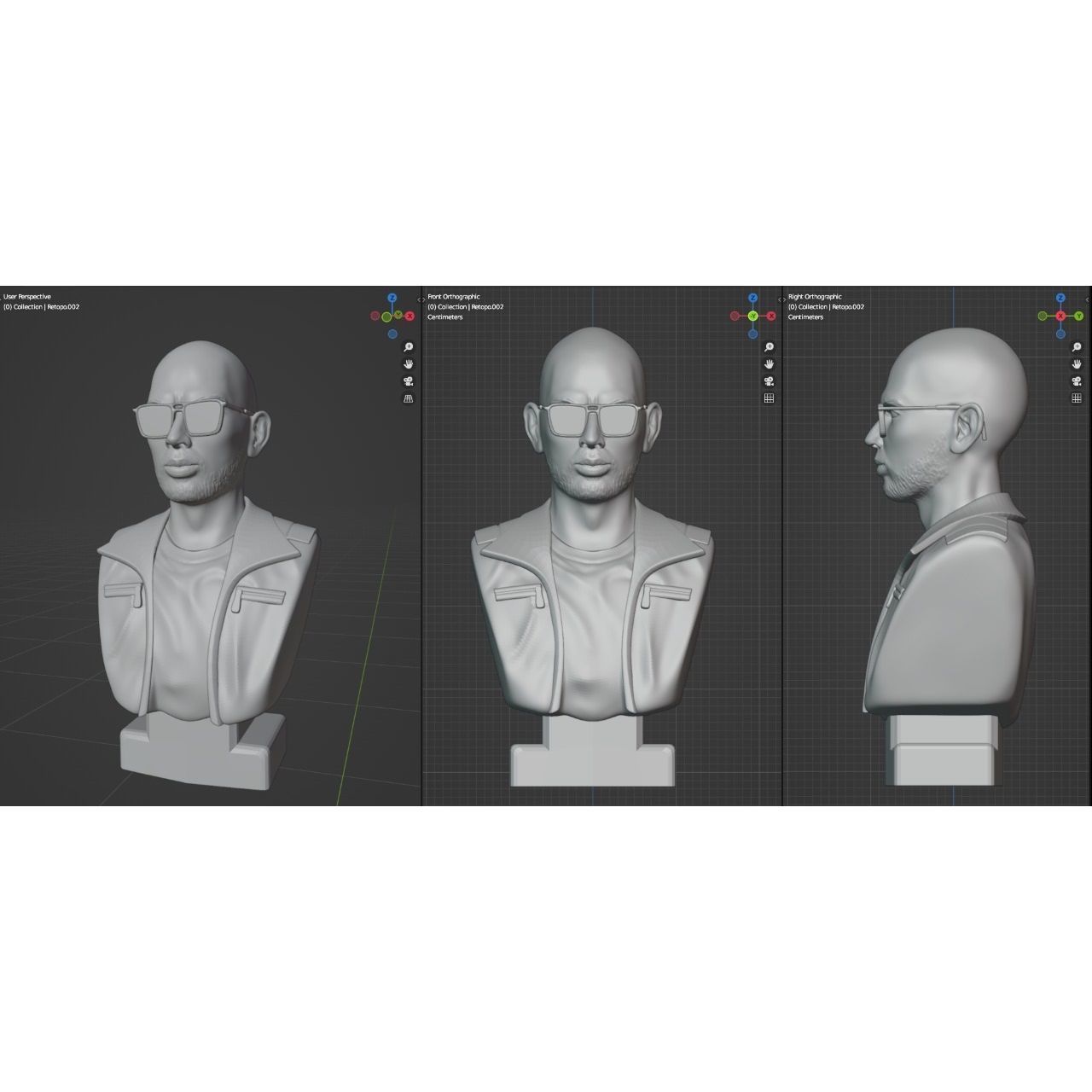 ANDREW TATE BUST TOP G 3D print model_1