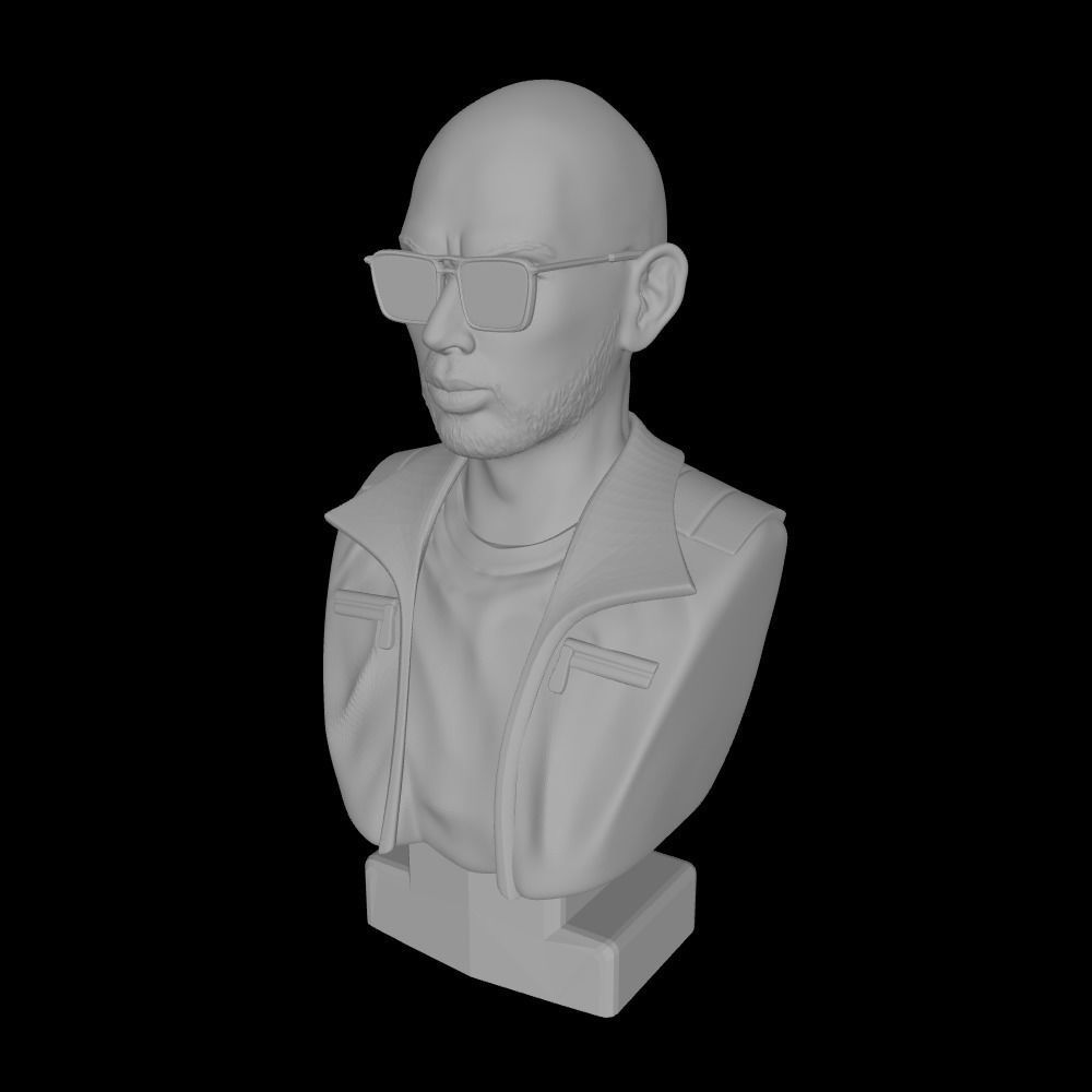 ANDREW TATE BUST TOP G 3D print model_10