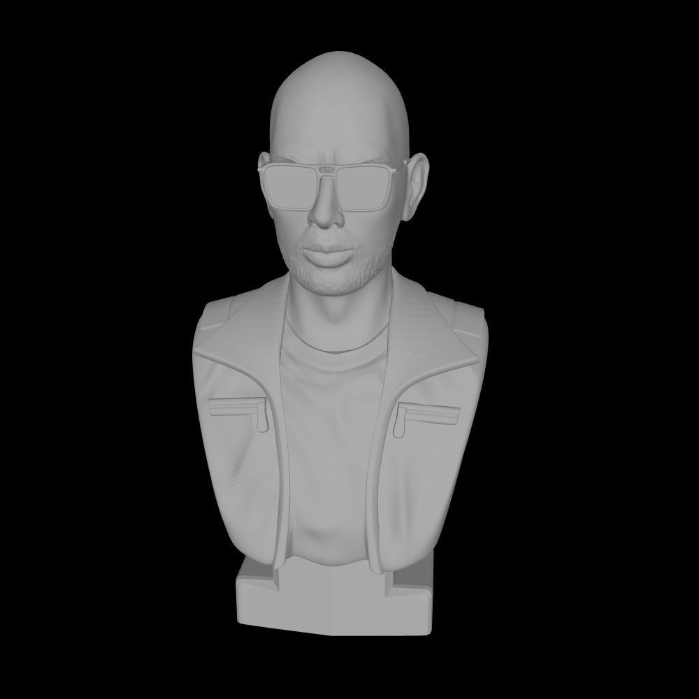 ANDREW TATE BUST TOP G 3D print model_9