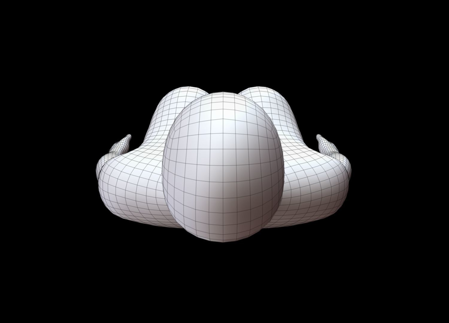 Mannequin Female 3D model_18