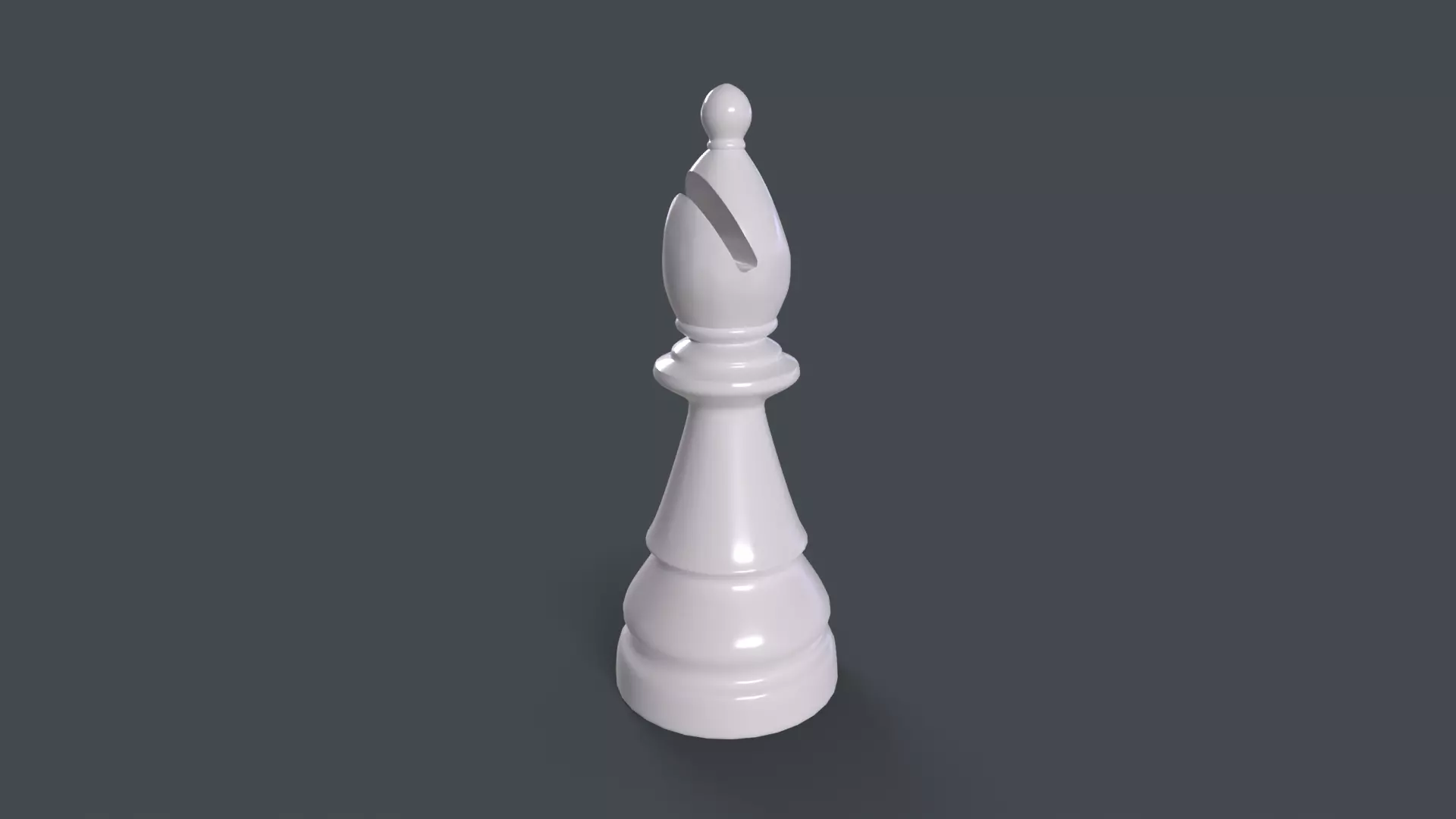 Chess Pitstop Low-poly 3D model_0