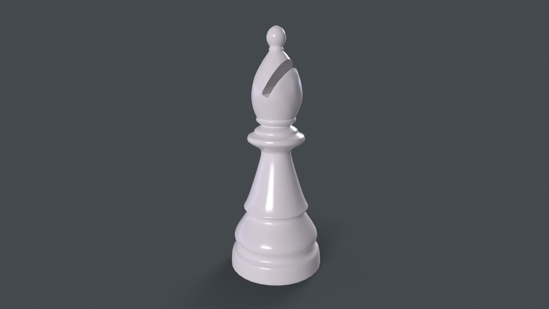 Chess Pitstop Low-poly 3D model_4