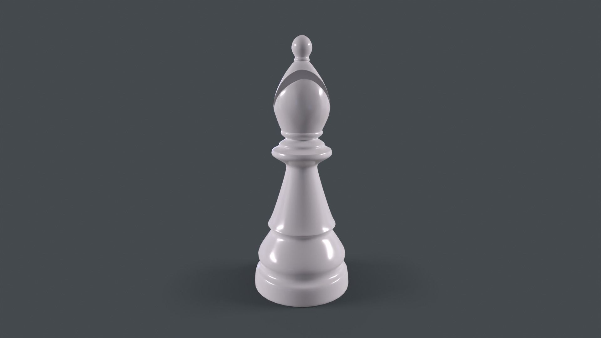 Chess Pitstop Low-poly 3D model_6