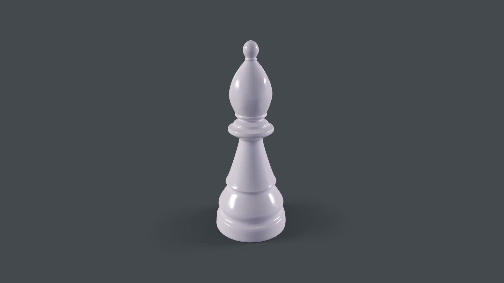 Chess Pitstop Low-poly 3D model_7