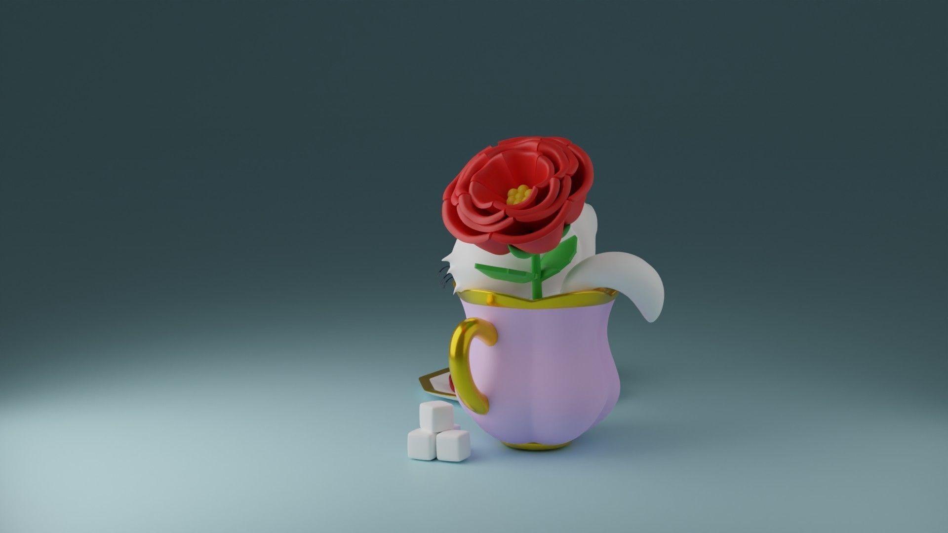 Tea time 3 3D print model_8