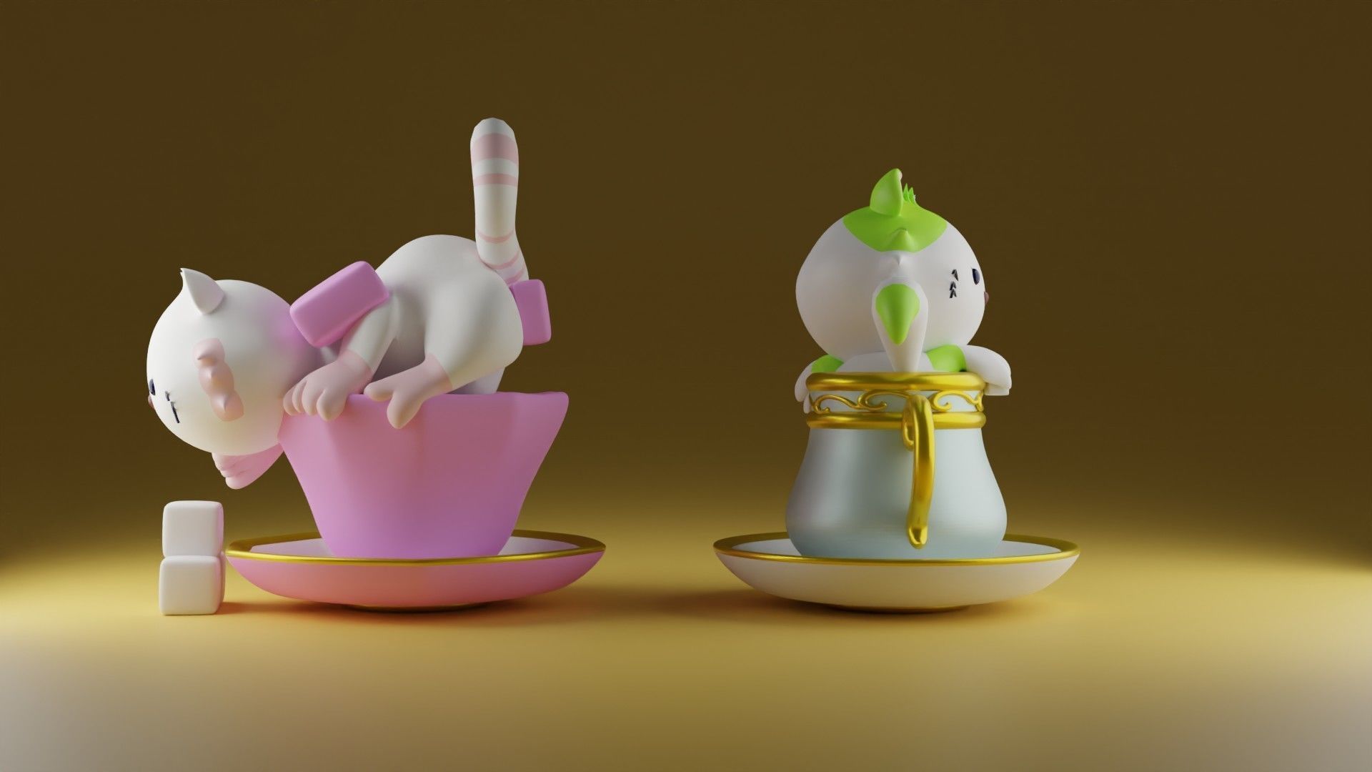 Tea time 2 3D print model_6