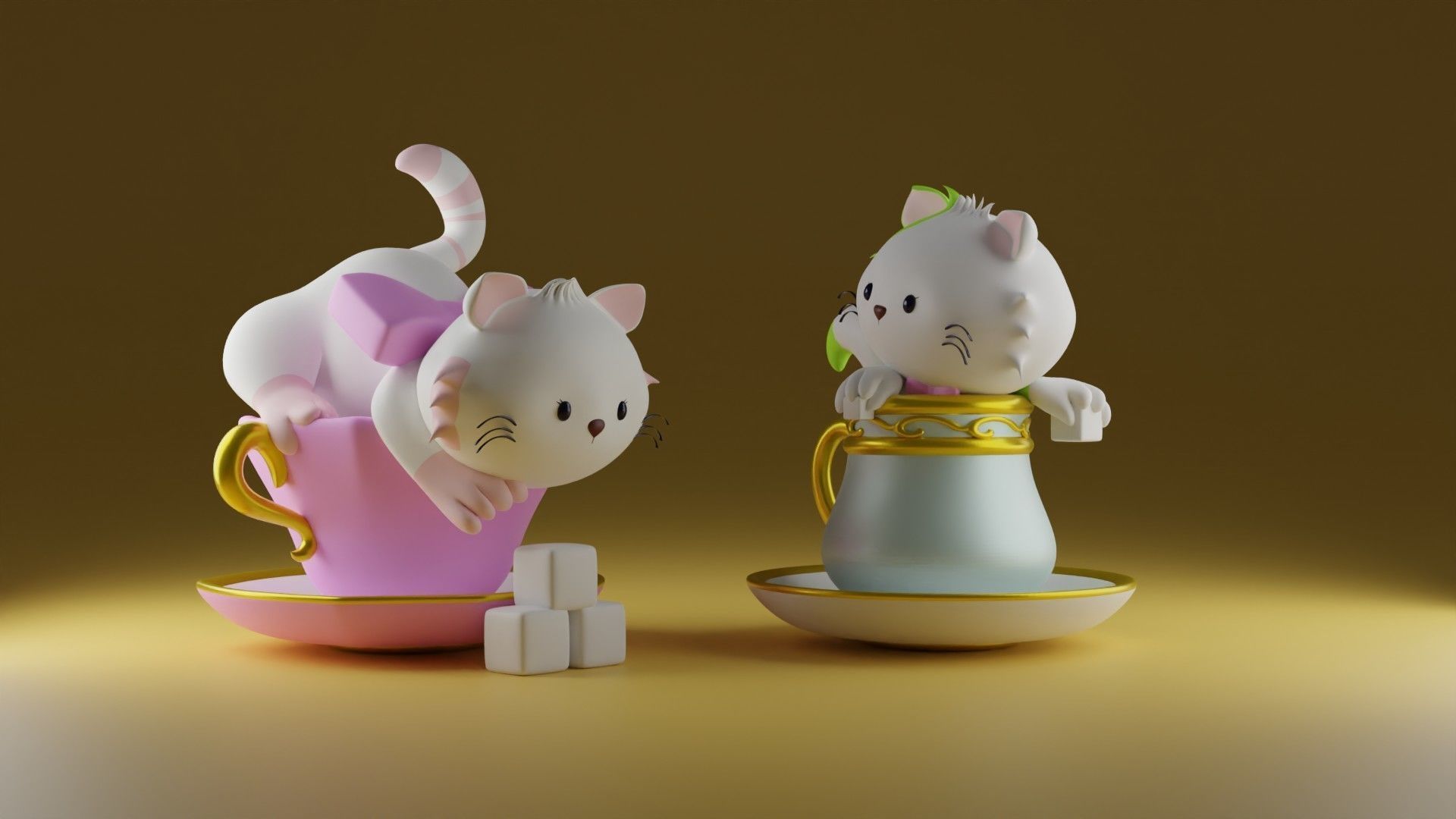 Tea time 2 3D print model_2