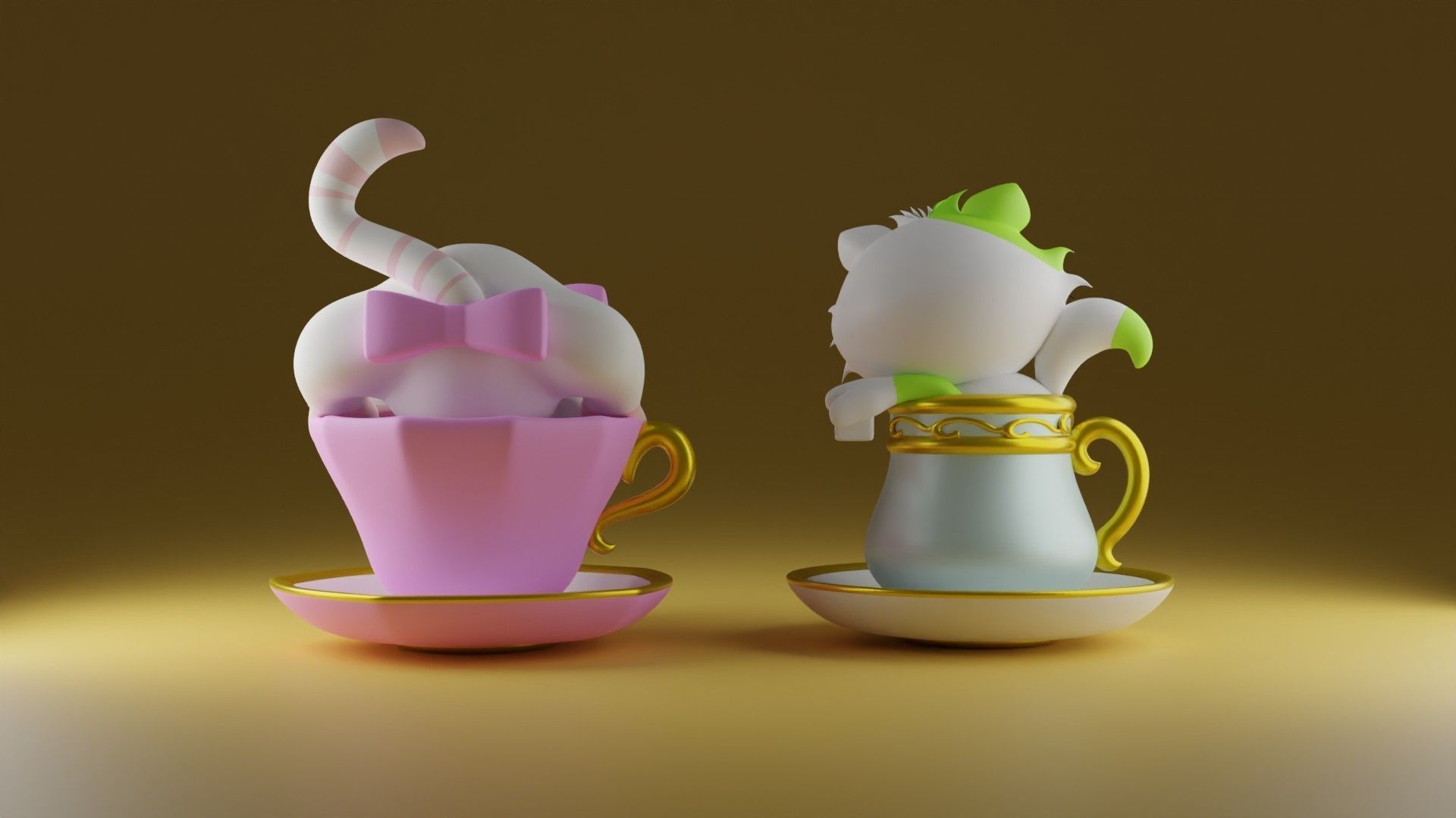 Tea time 2 3D print model_4
