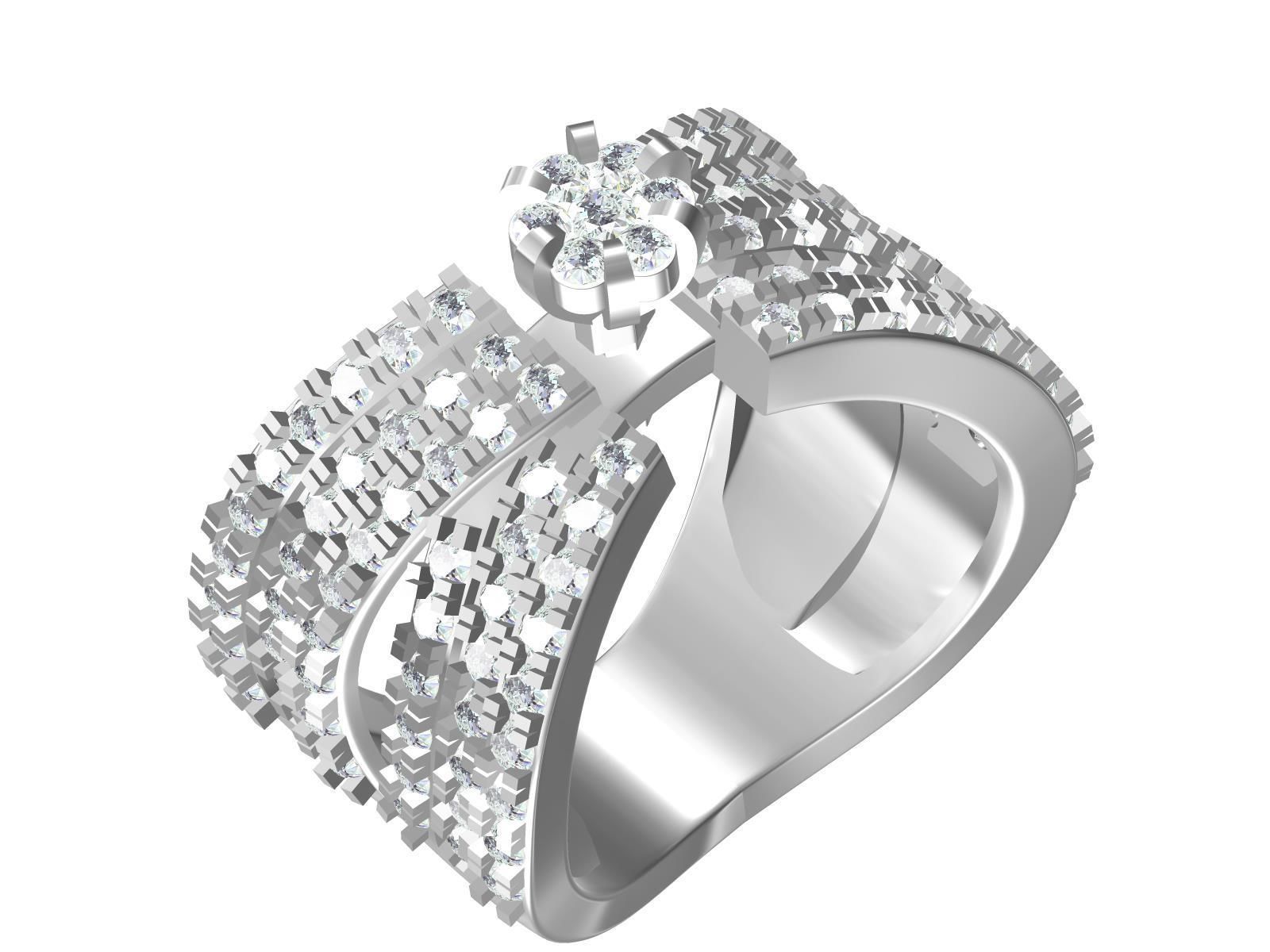 Cocktail Ring-11 3D print model_2