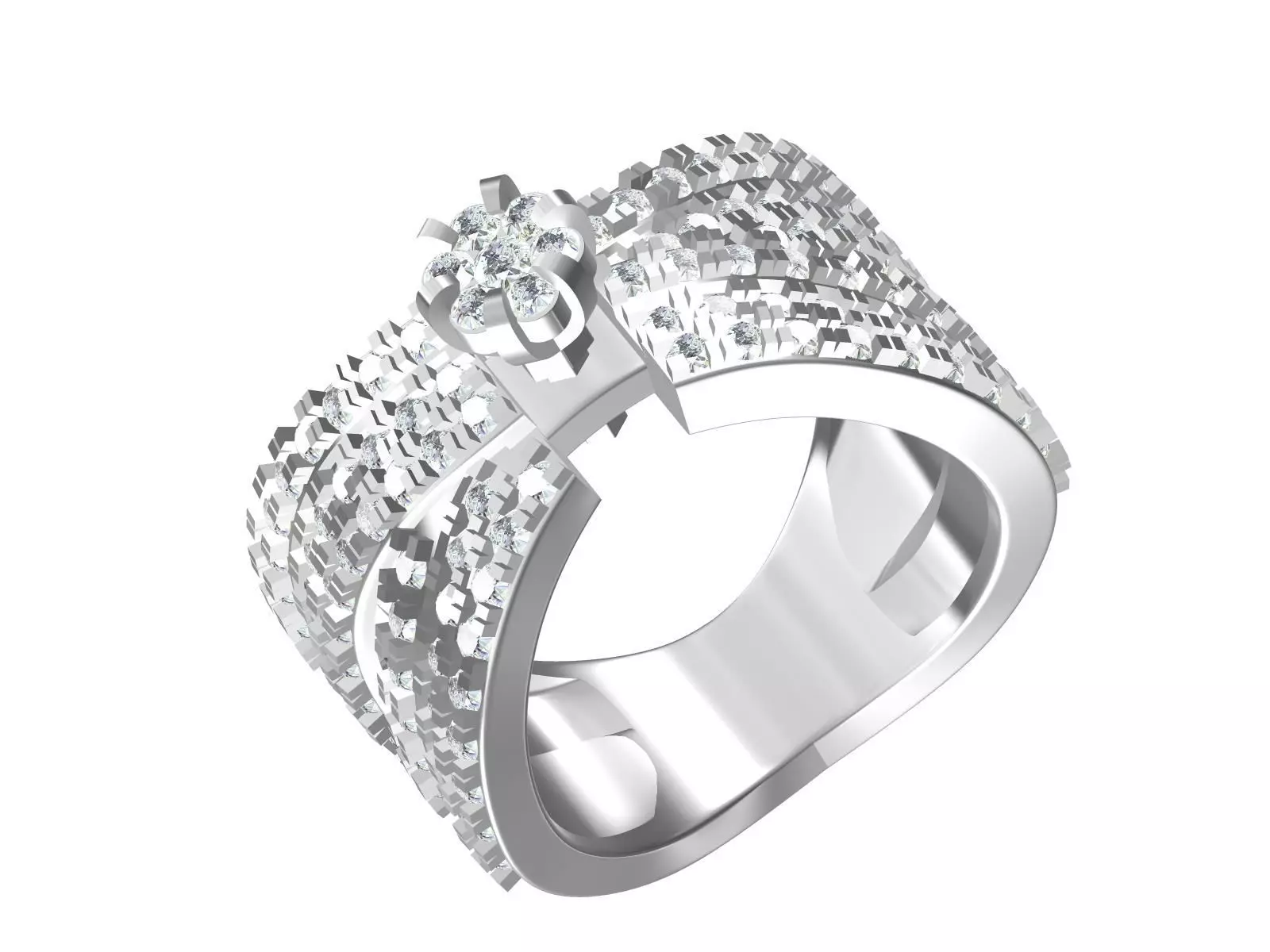 Cocktail Ring-11 3D print model_0