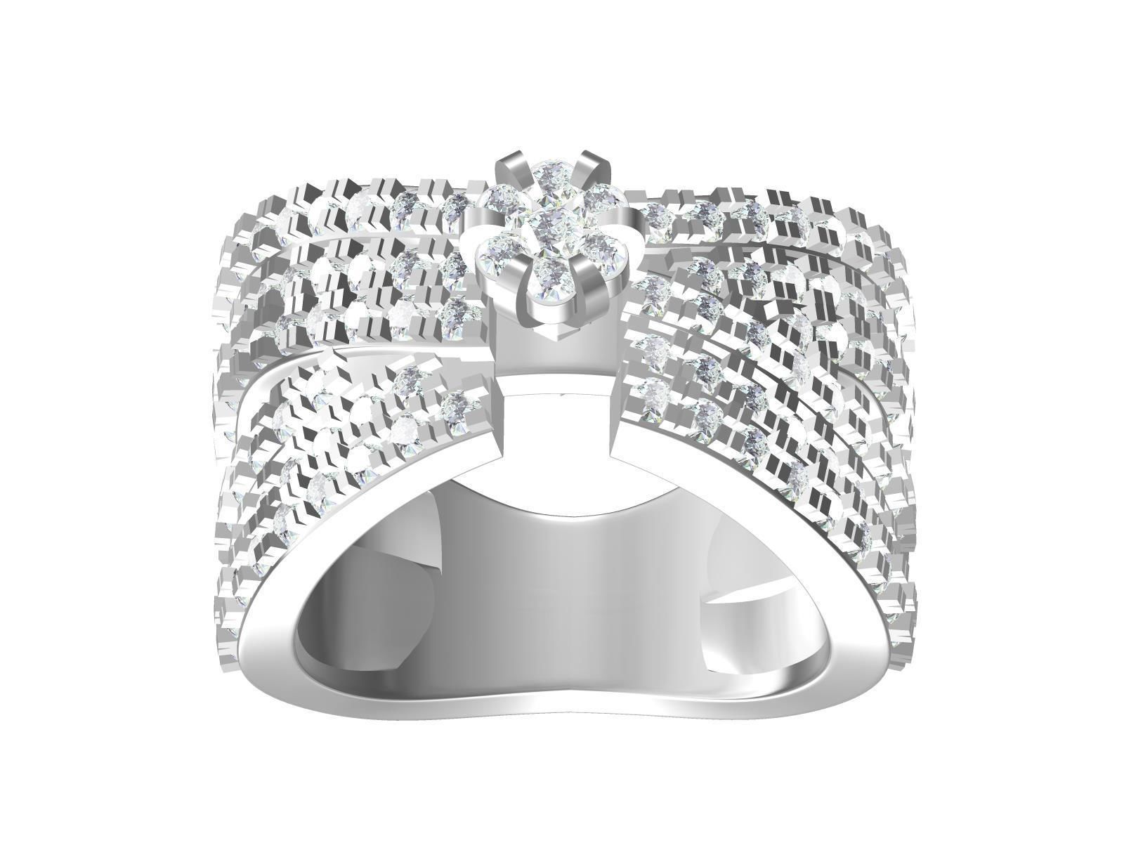 Cocktail Ring-11 3D print model_7