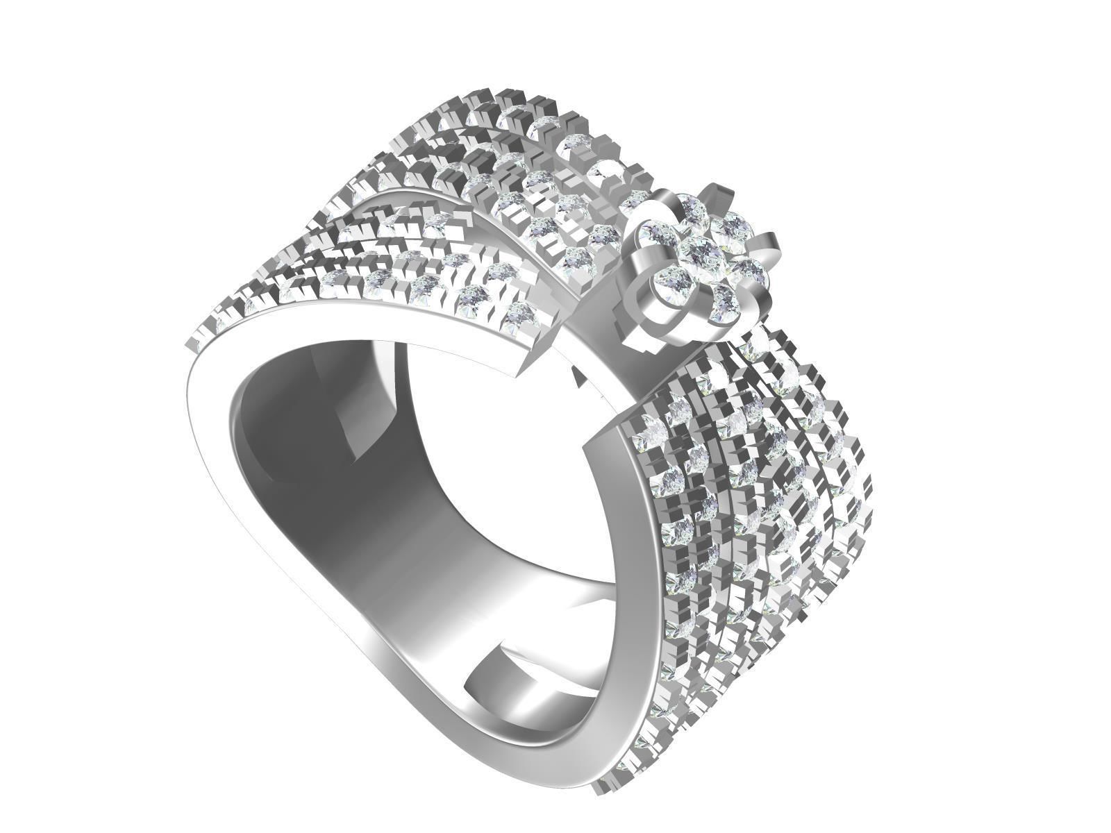 Cocktail Ring-11 3D print model_5