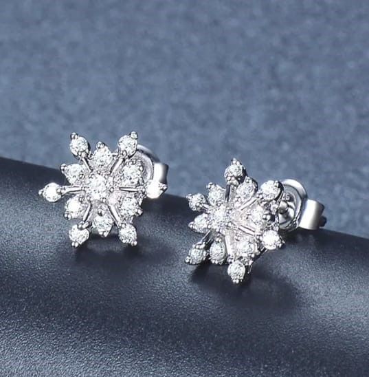 Earrings cad file 3D print model_1