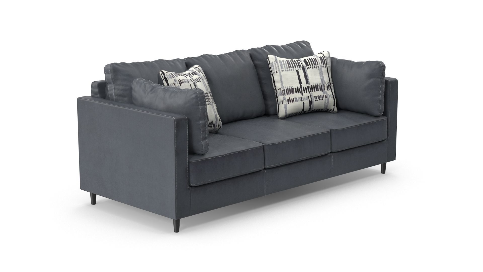 Sofa - Set Part 4 Low-poly 3D model_3