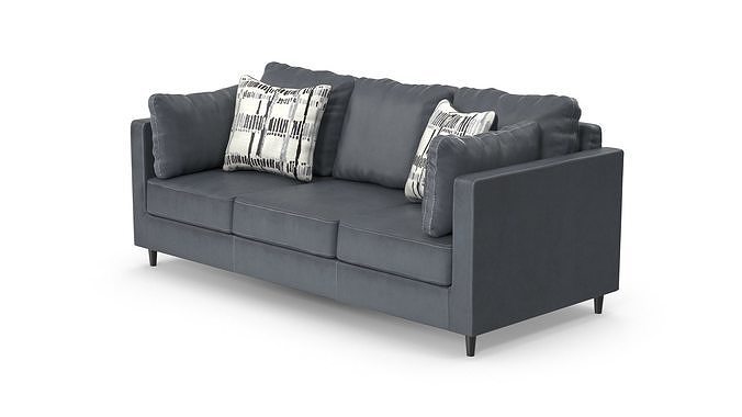 Sofa - Set Part 4 Low-poly 3D model 3