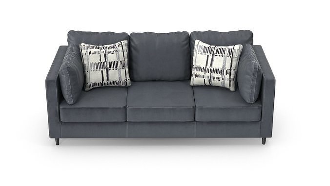 Sofa - Set Part 4 Low-poly 3D model 2