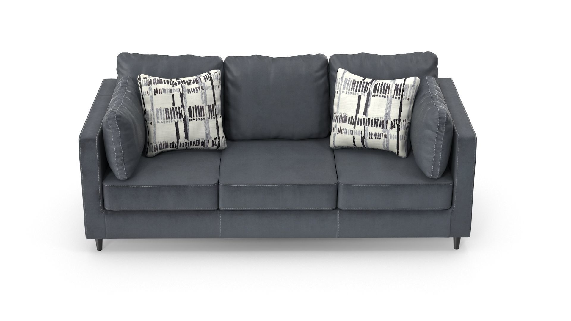 Sofa - Set Part 4 Low-poly 3D model_1