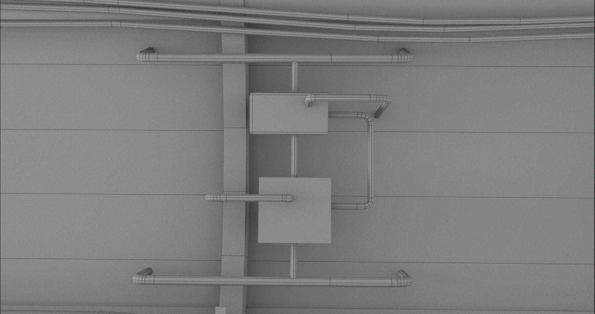 Train Tunnel02 All PBR Unity UE V-Ray Textures Included Low-poly 3D model_27