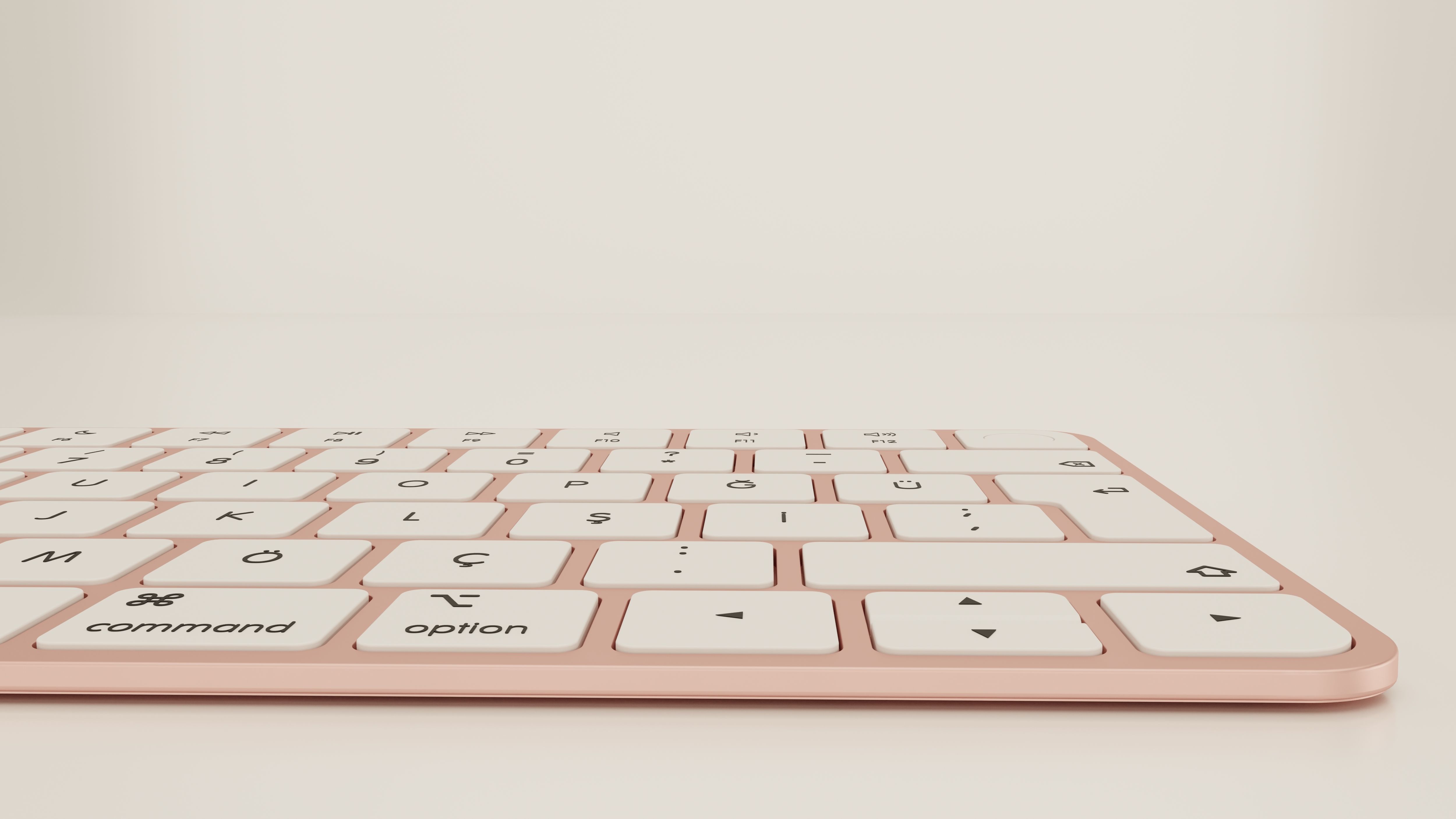 Apple 24 Inch iMac Set All Colors 3D model_16