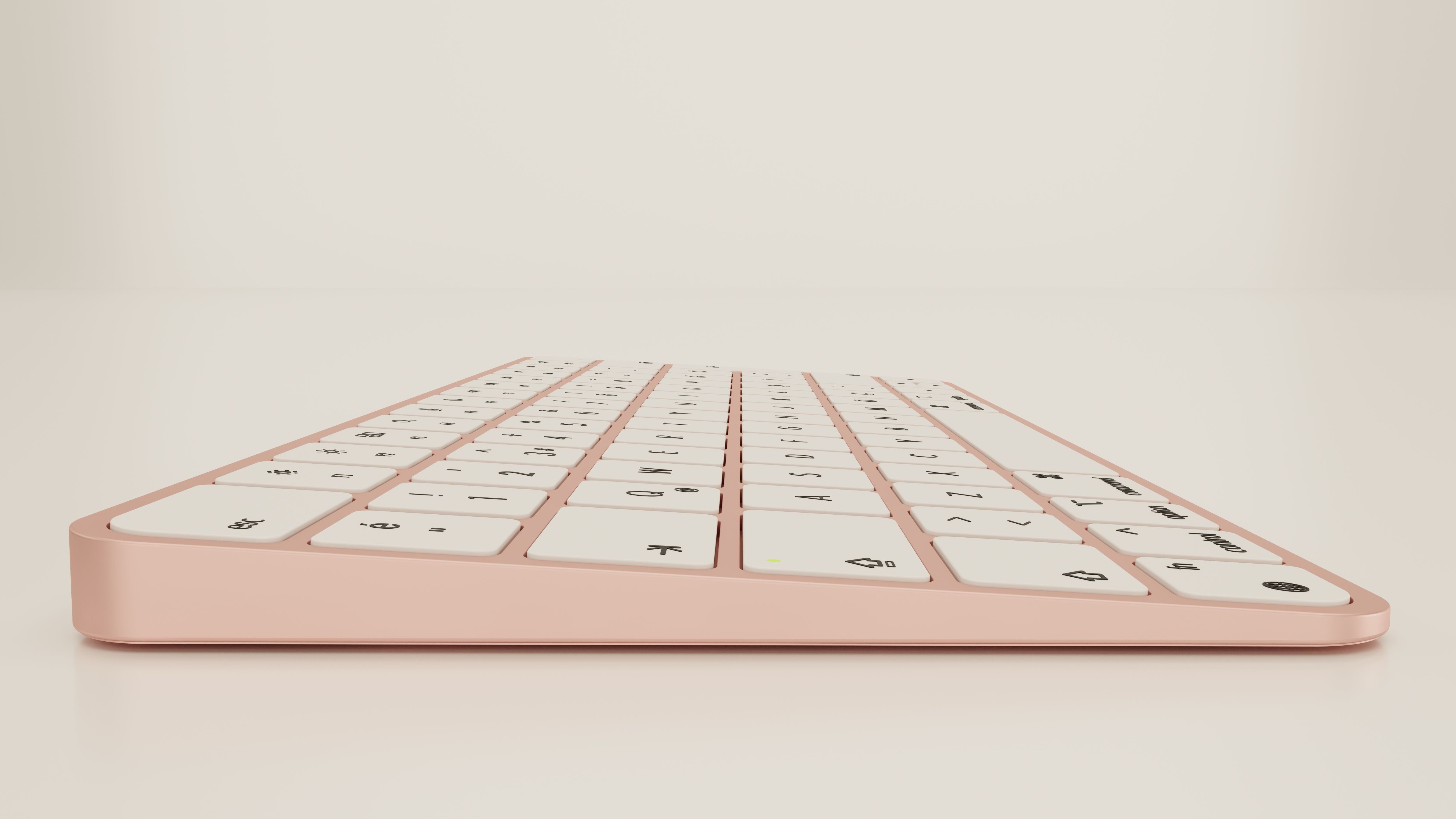 Apple 24 Inch iMac Set All Colors 3D model_15