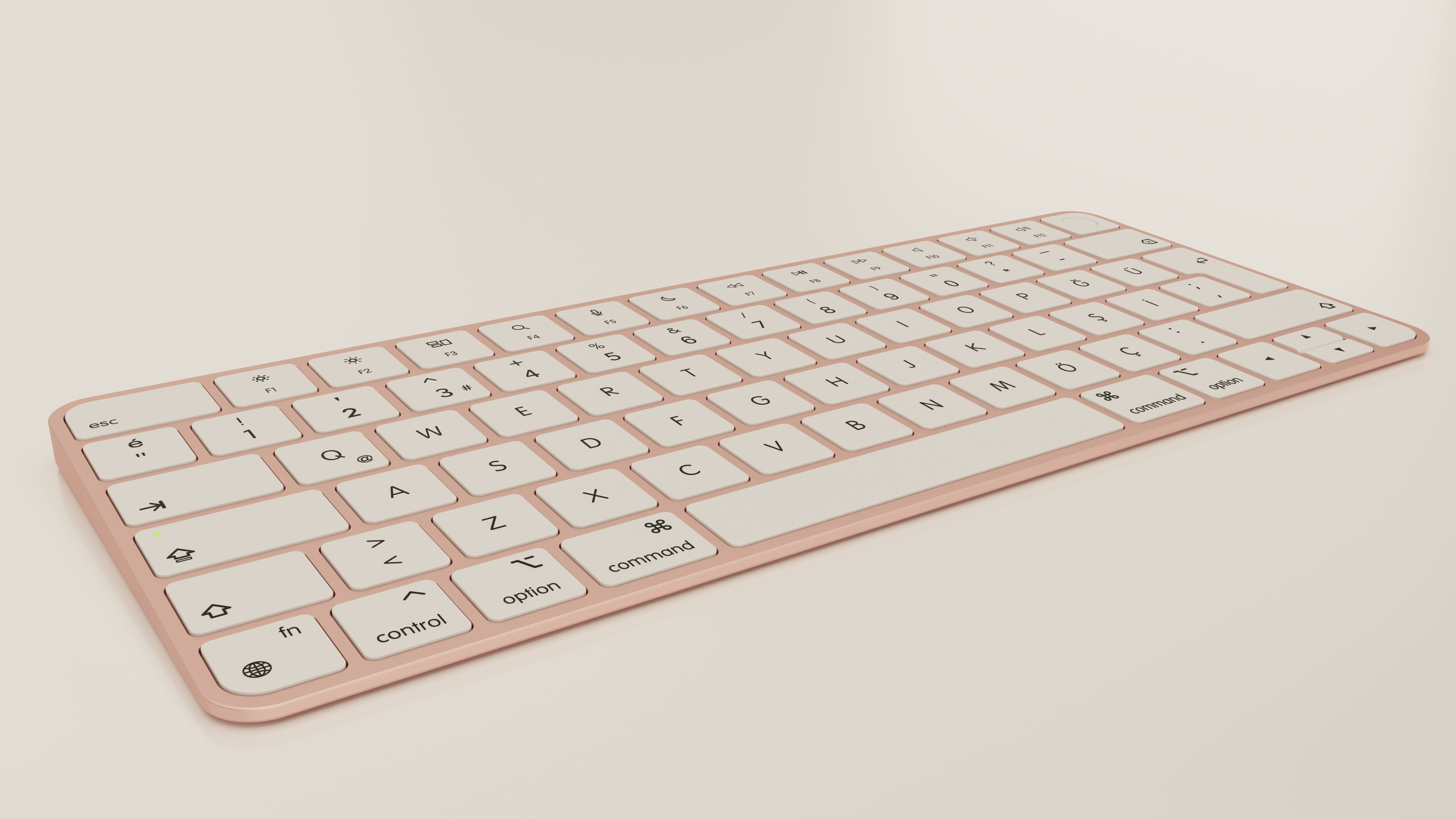 Apple 24 Inch iMac Set All Colors 3D model_14