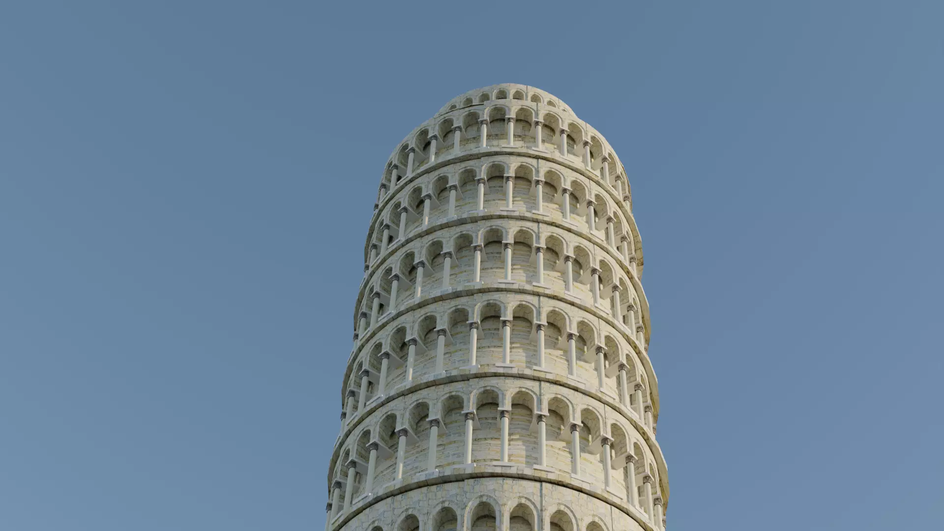 Pisa Tower 3D model_0