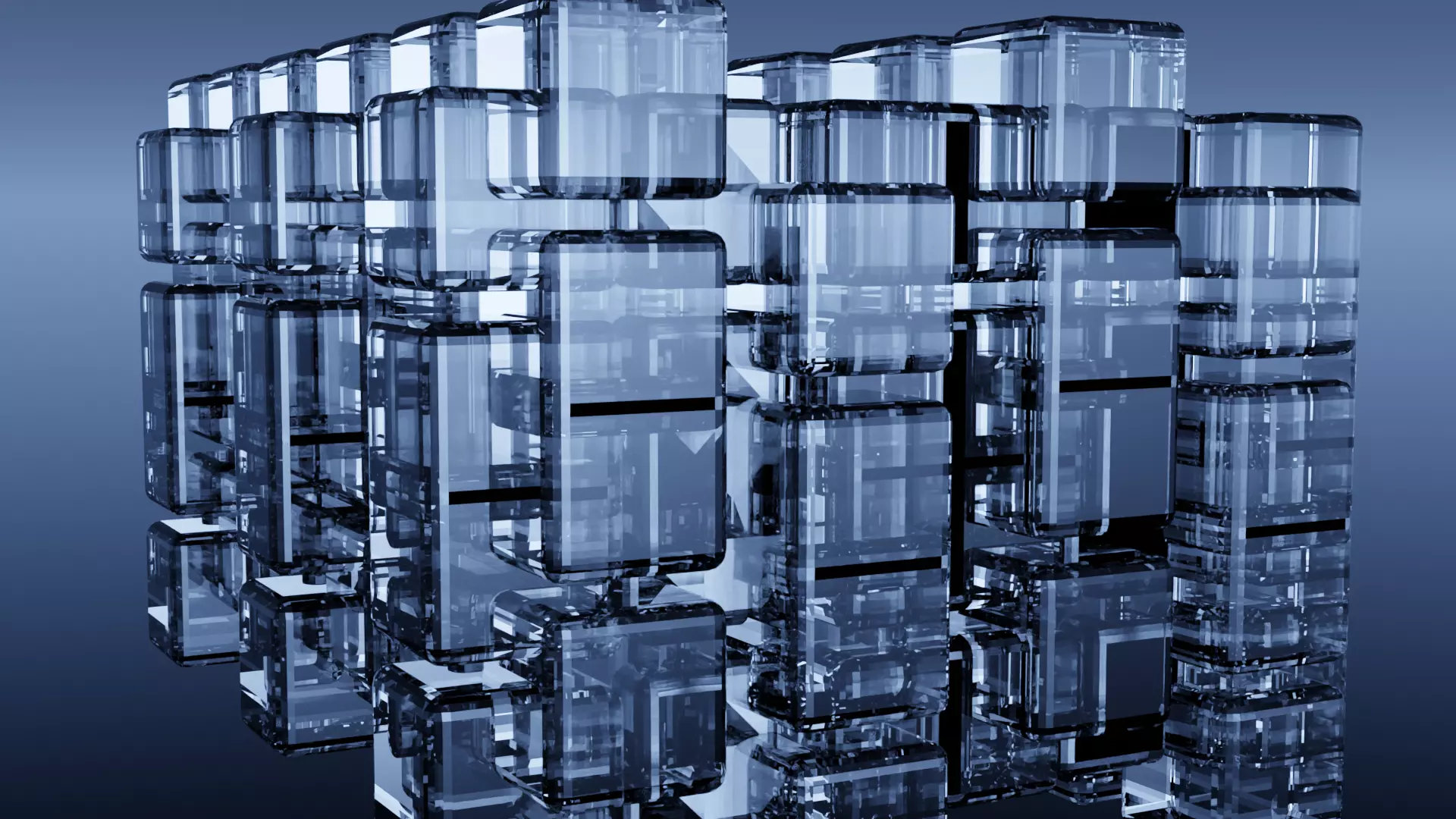 glass array Free 3D model