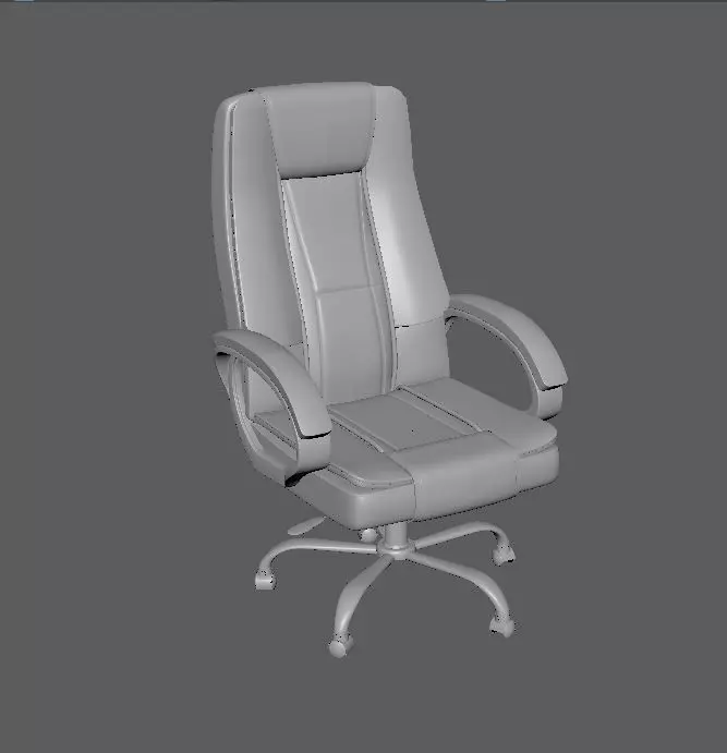 Office Chair 3D model_0