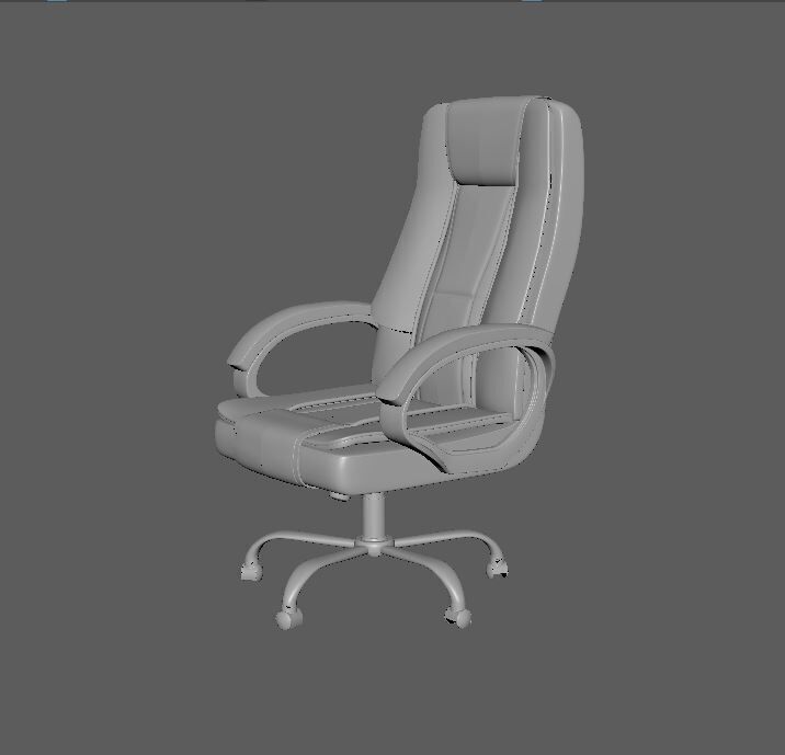 Office Chair 3D model_1