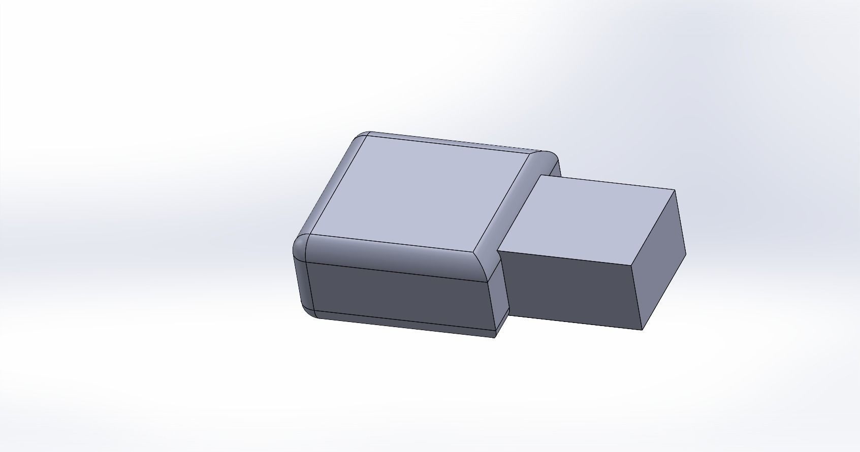 Micro usb 3D model_11
