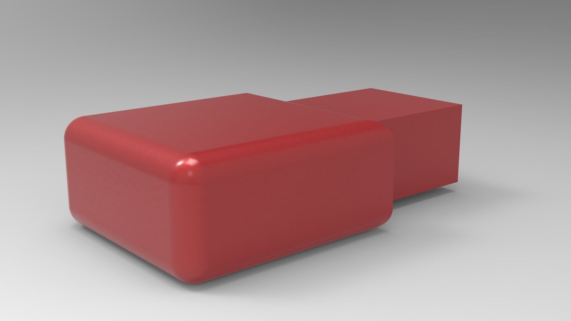 Micro usb 3D model_4