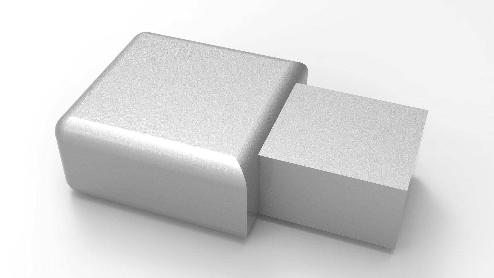 Micro usb 3D model_6