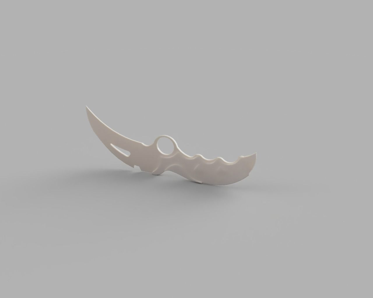 Hi Vis Legion Knife  Dead By Daylight 3D print model_1