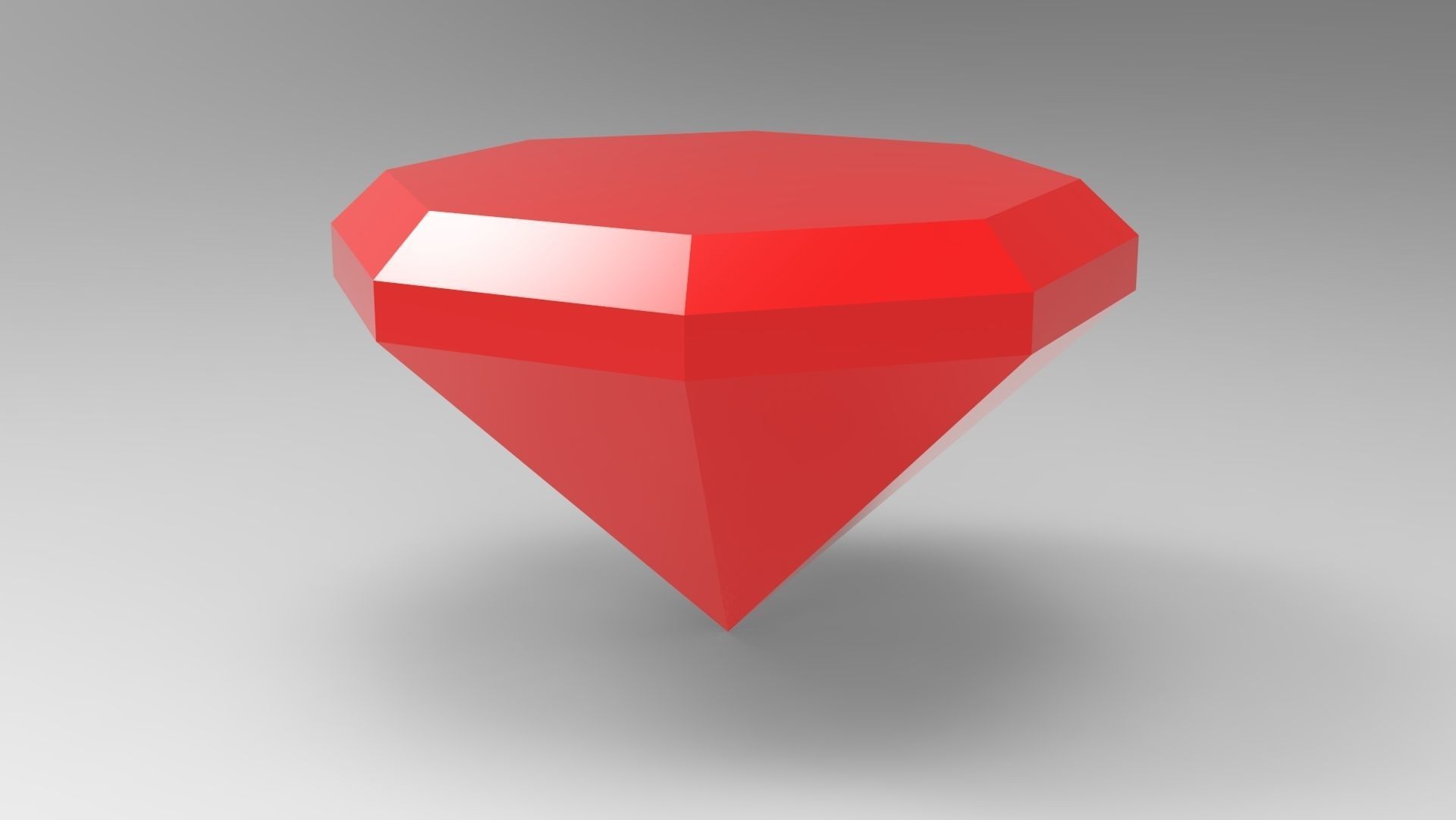Diamond 3D model_3