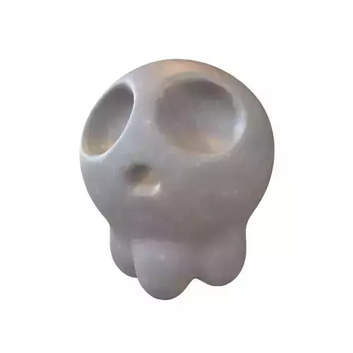 Cartoon Skull v1 002