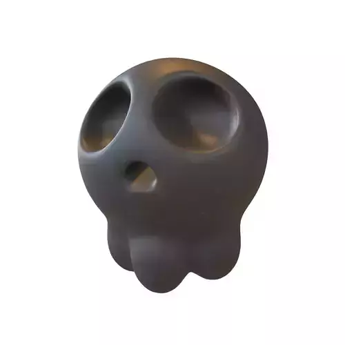 Cartoon Skull v1 003