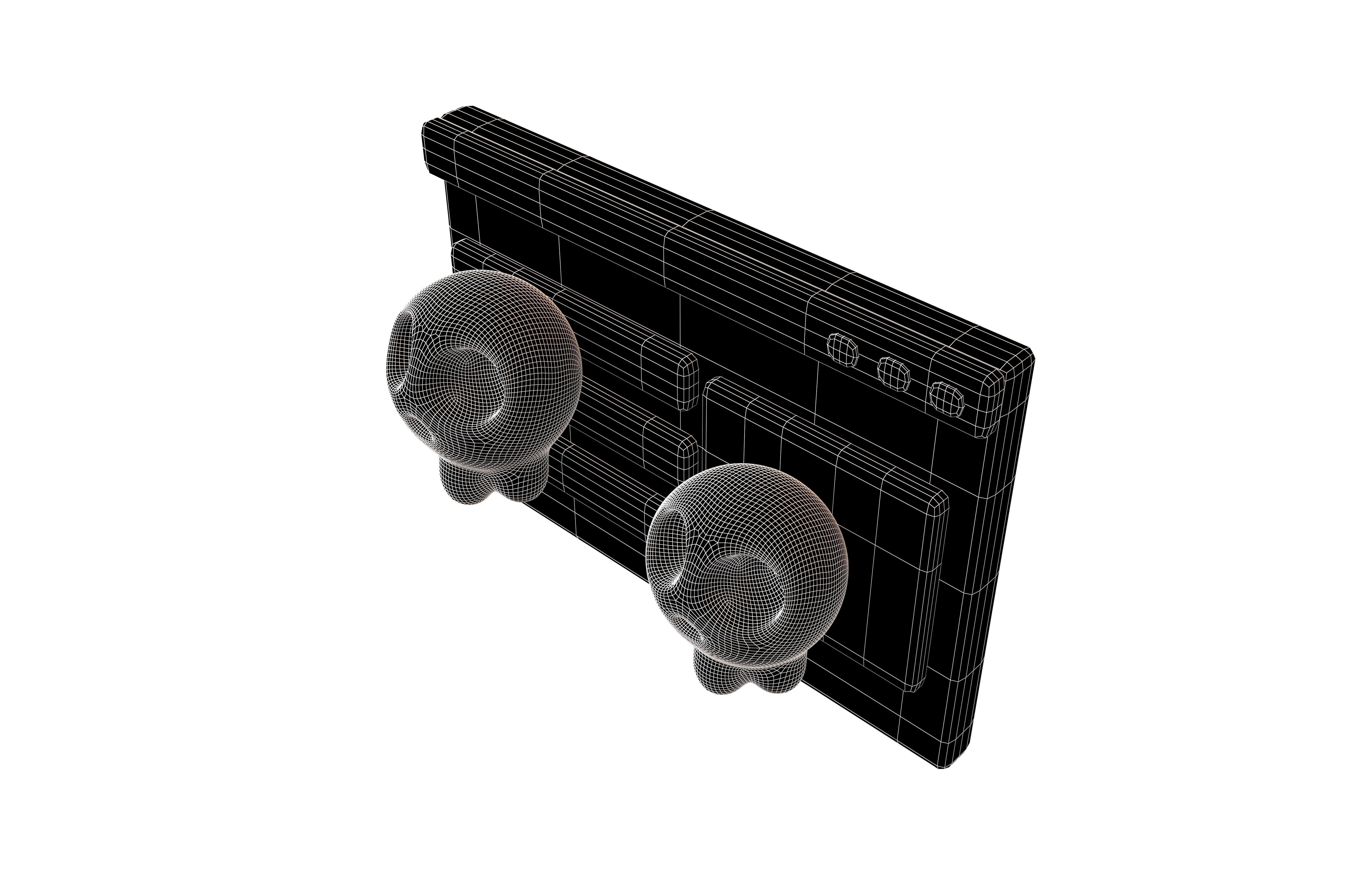 Malicious Website Icon v1 001 Low-poly 3D model_6