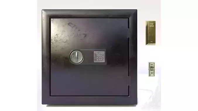 Safe - Gold -Money