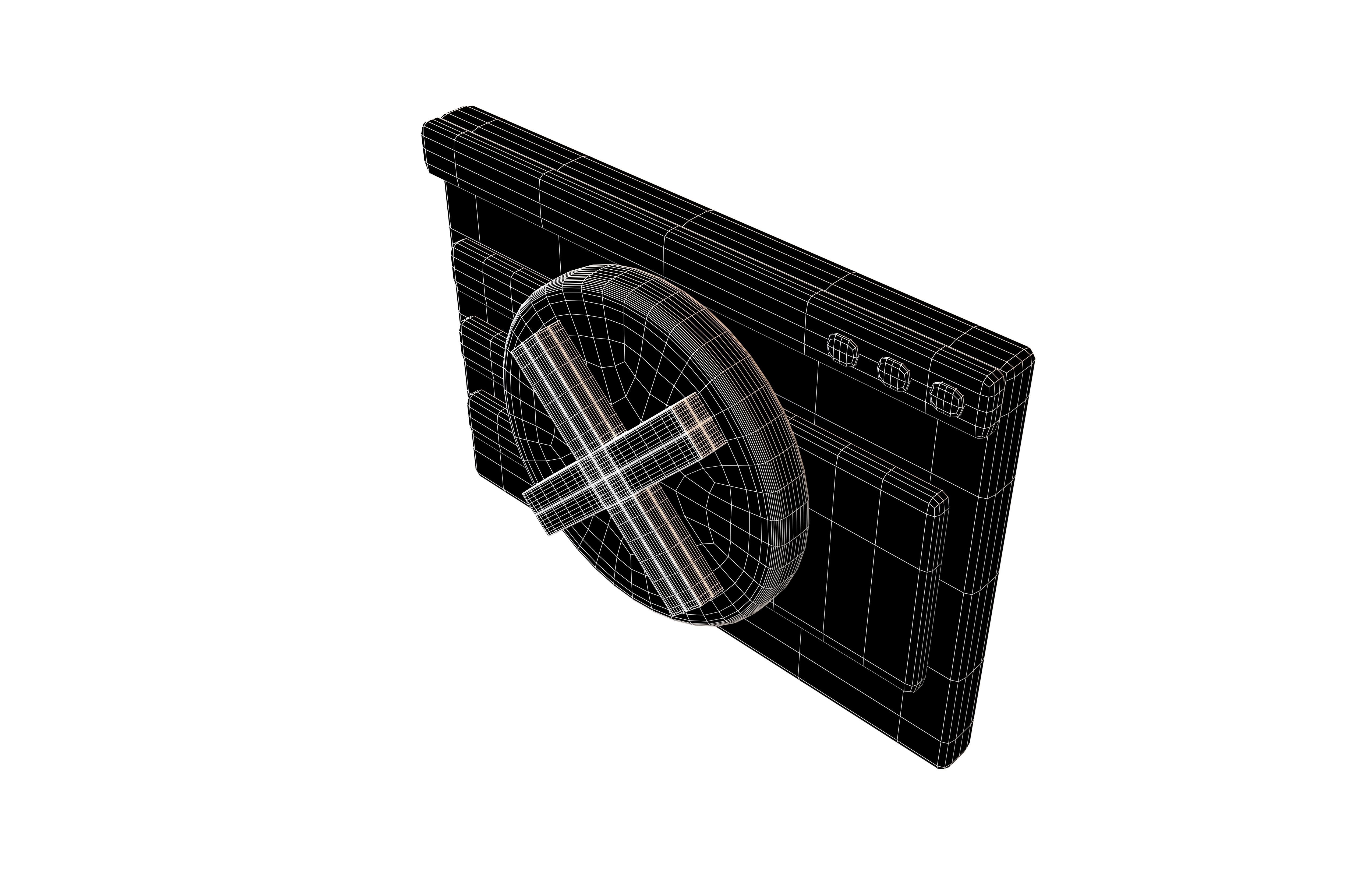 Malicious Website Icon v2 001 Low-poly 3D model_6