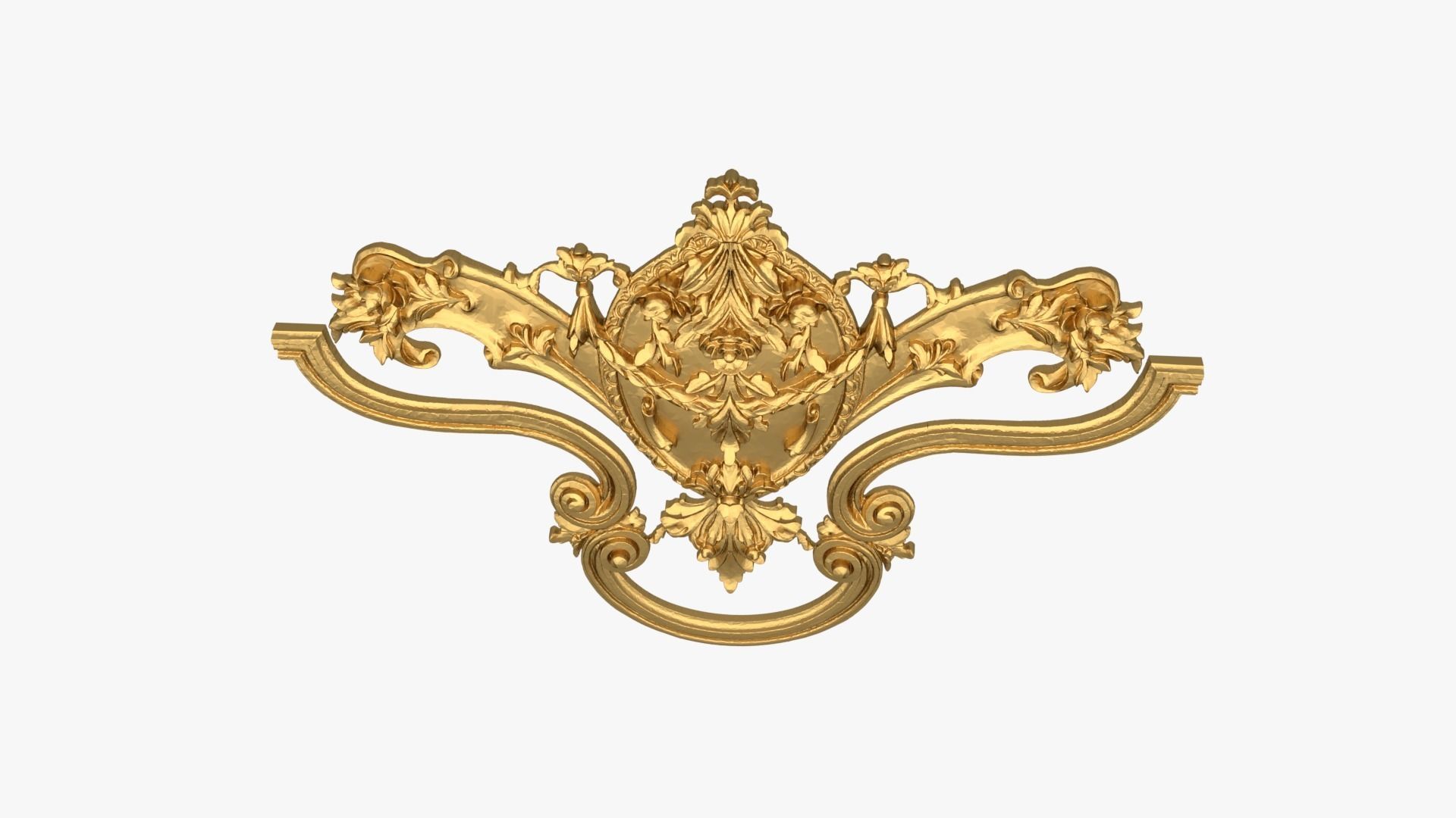 Classic decor ornament 234 3D model_4
