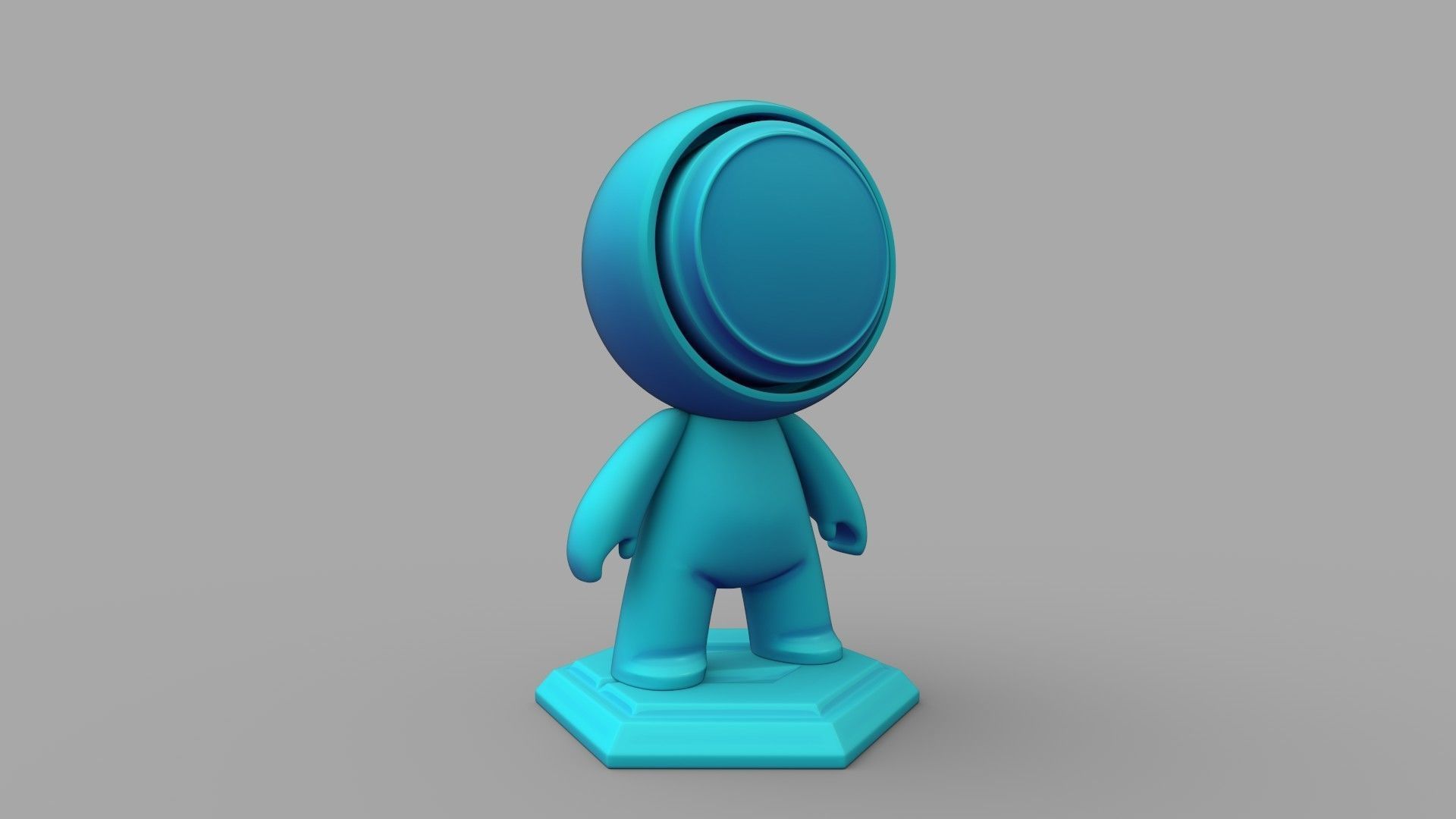 Stylized Soft Gradient Smart Material Free 3D model_3