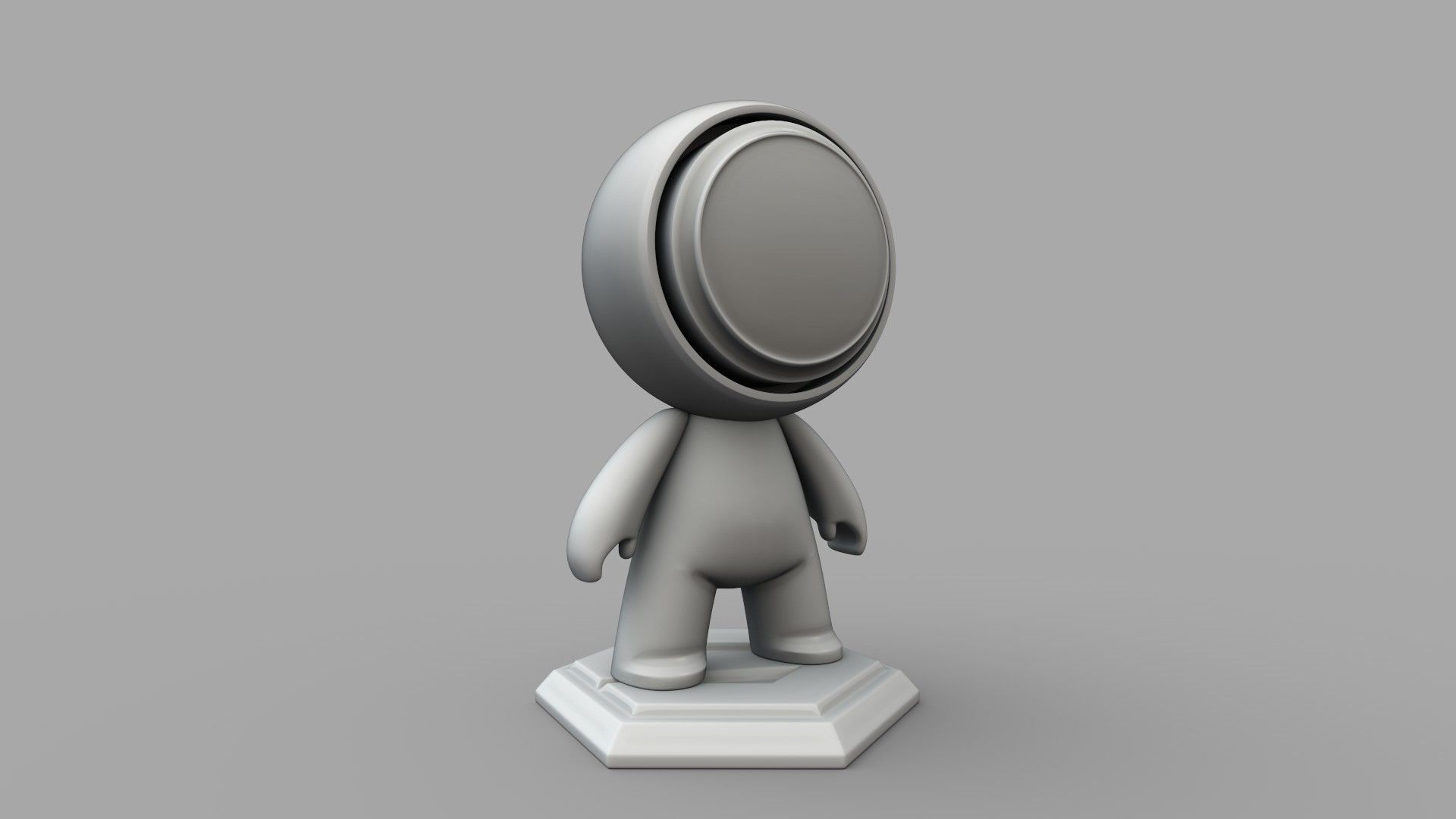 Stylized Soft Gradient Smart Material Free 3D model_1