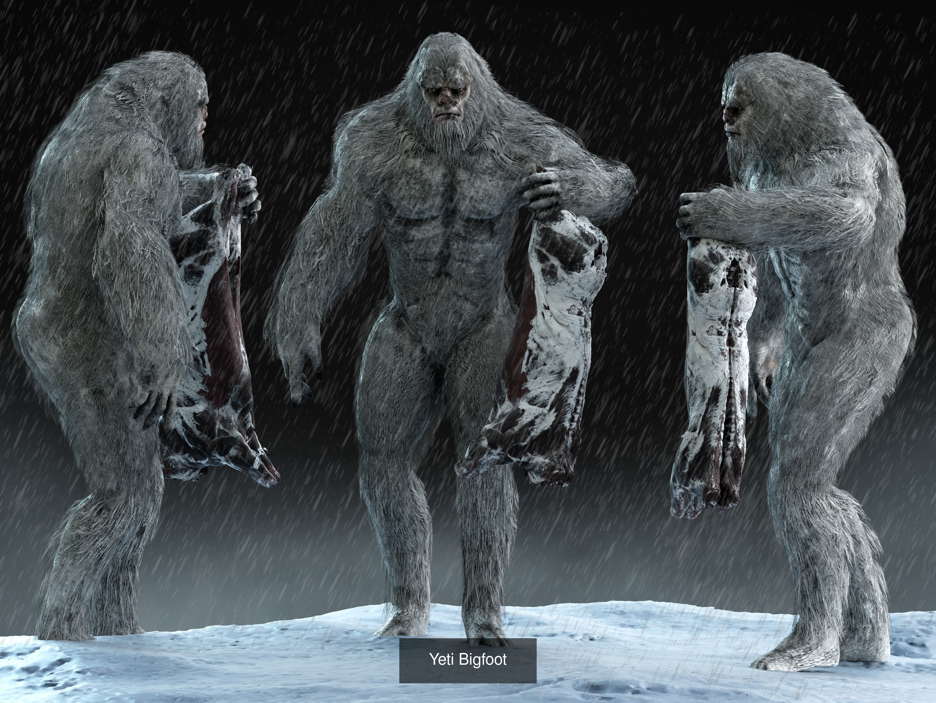 Mithical monsters pack 3D Model Collection_1