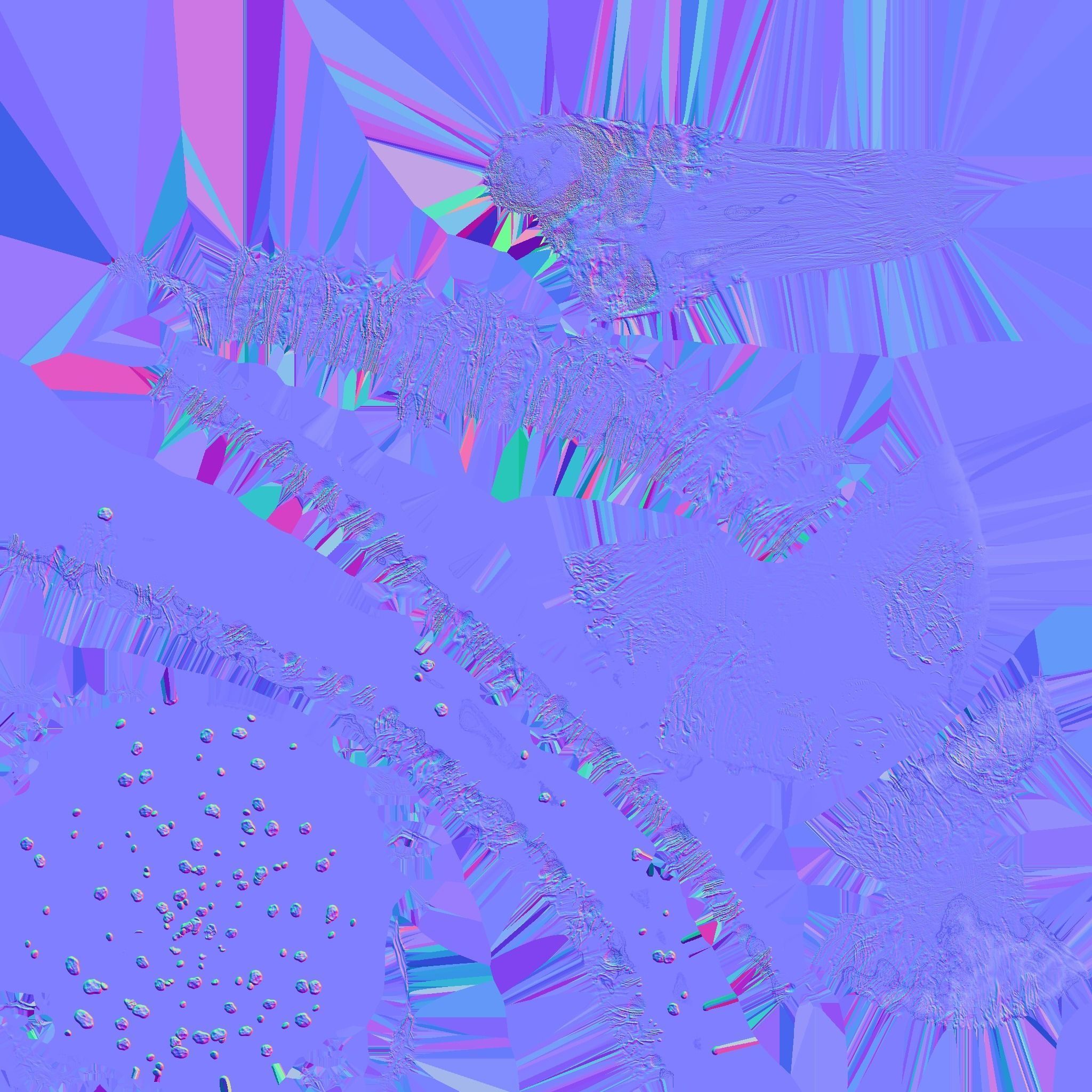 Red mushroom Low-poly 3D model_14