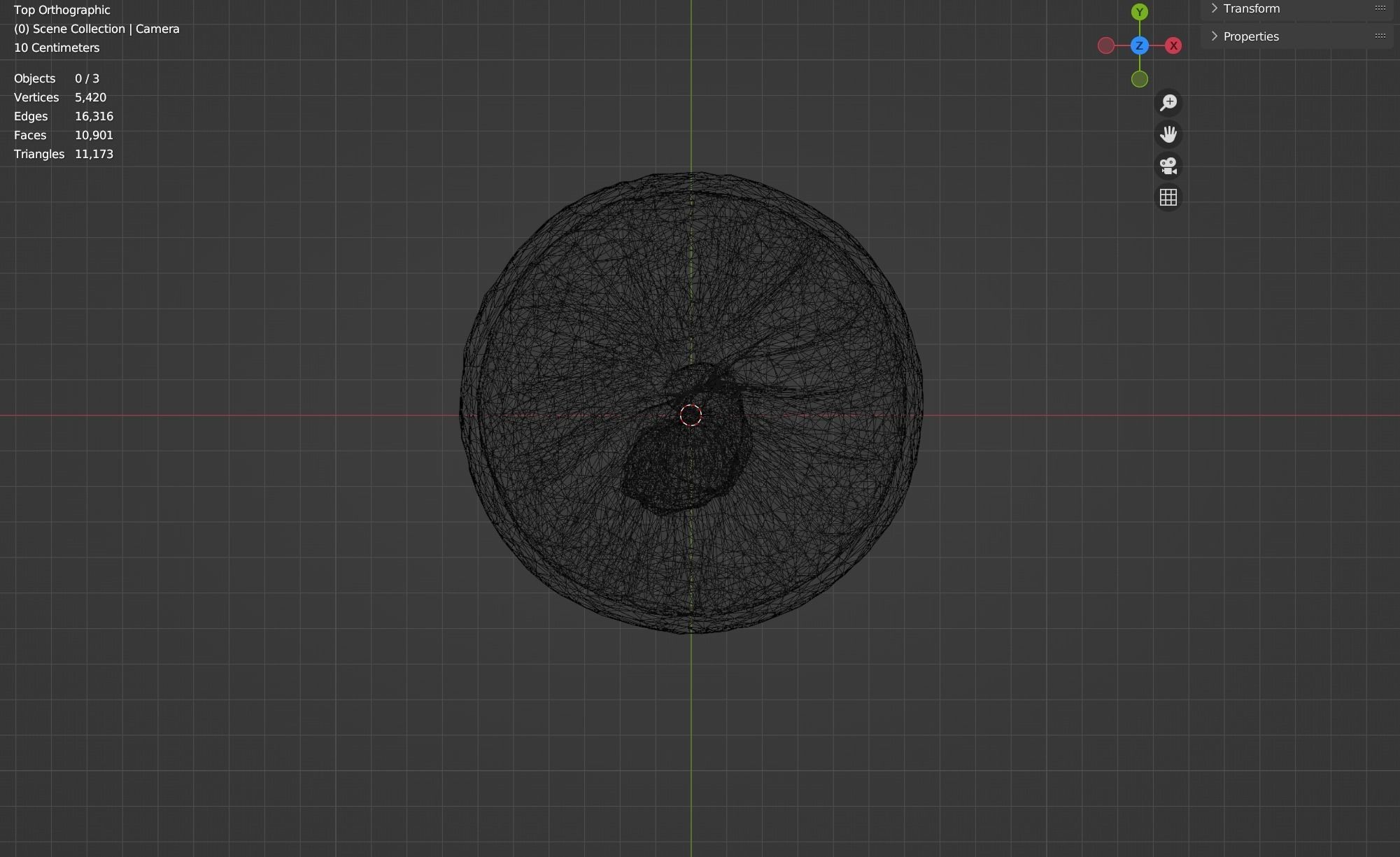 Red mushroom Low-poly 3D model_5