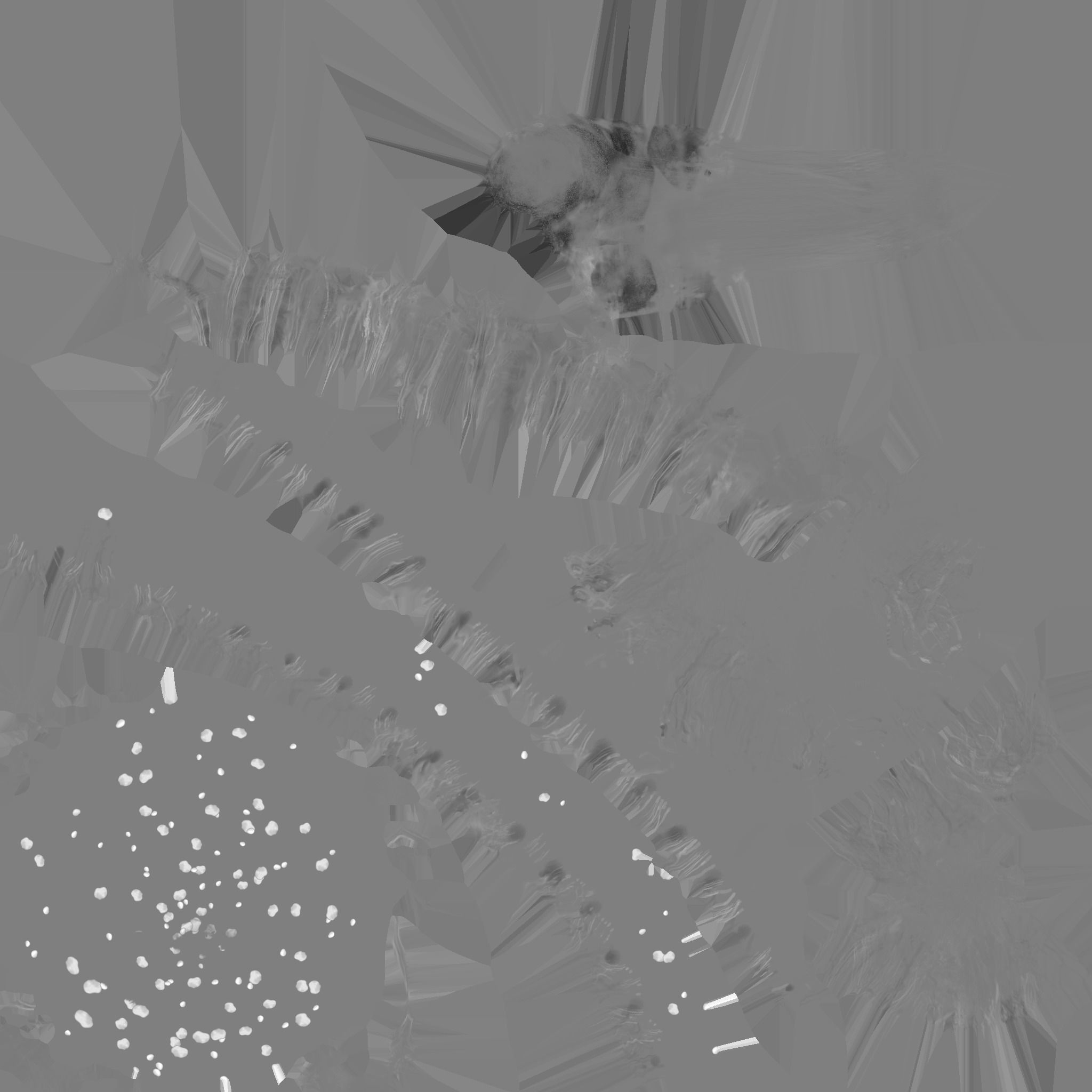 Red mushroom Low-poly 3D model_11