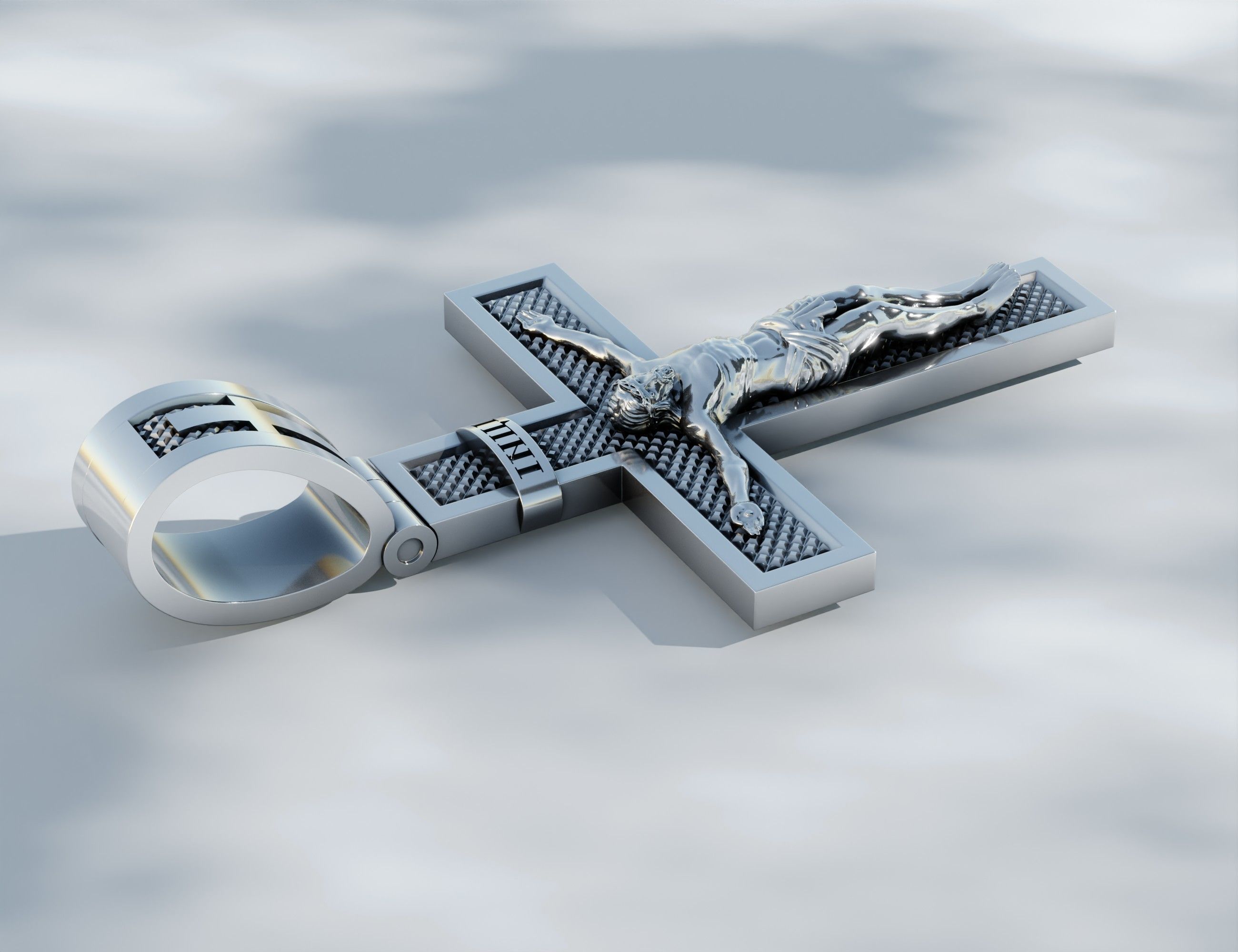 Orthodox cross 001 model for 3d printing 3D print model_9