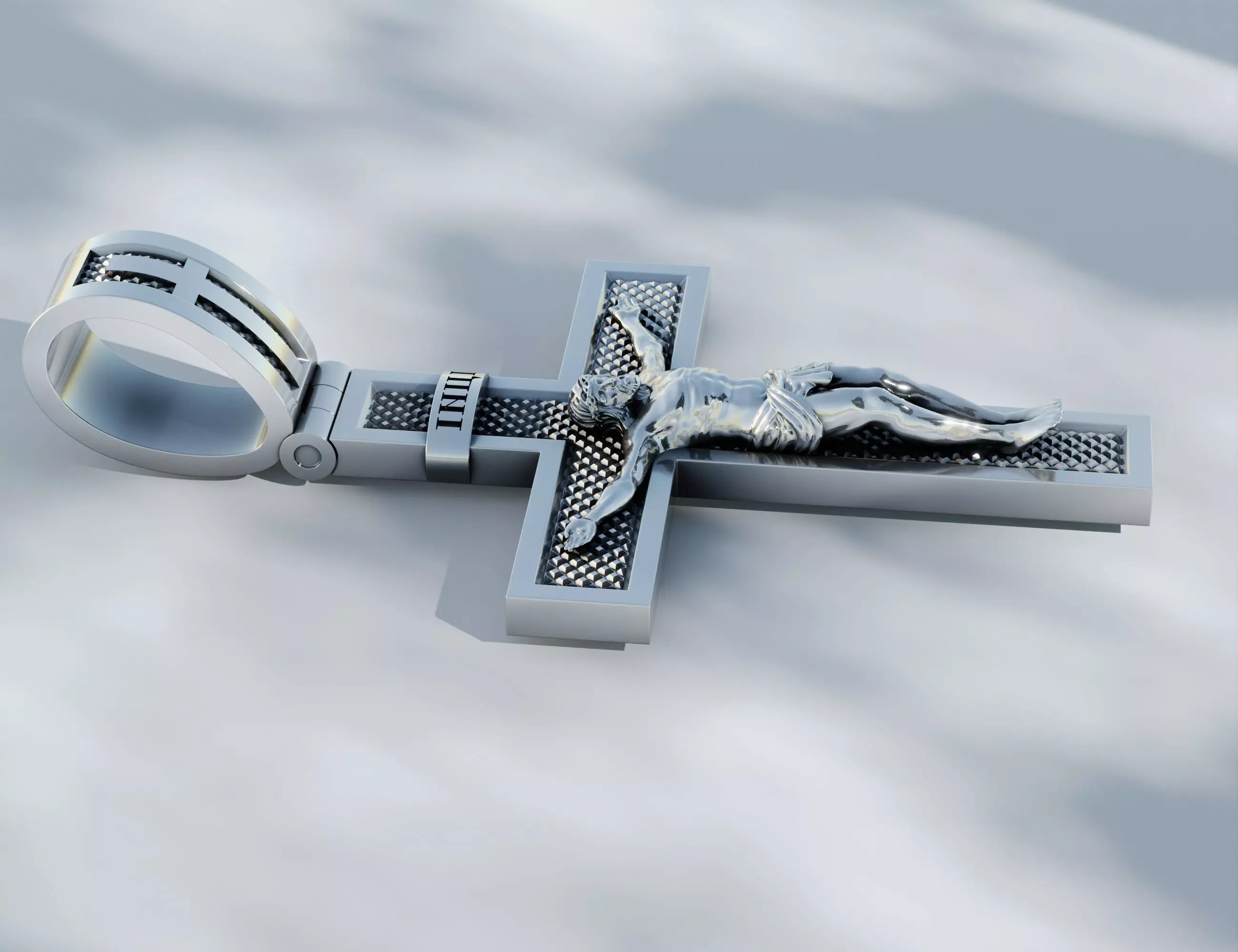 Orthodox cross 001 model for 3d printing 3D print model_0