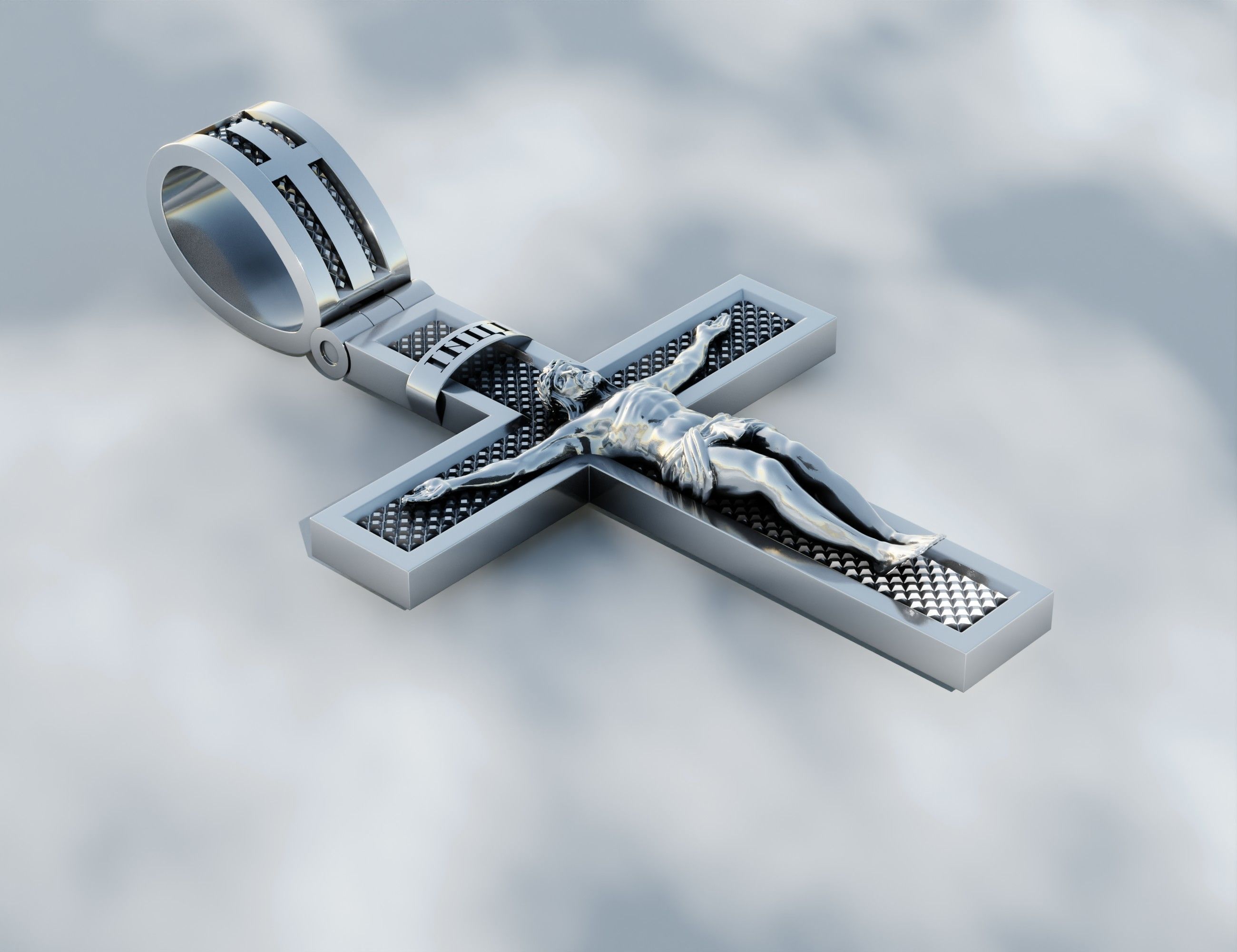 Orthodox cross 001 model for 3d printing 3D print model_1