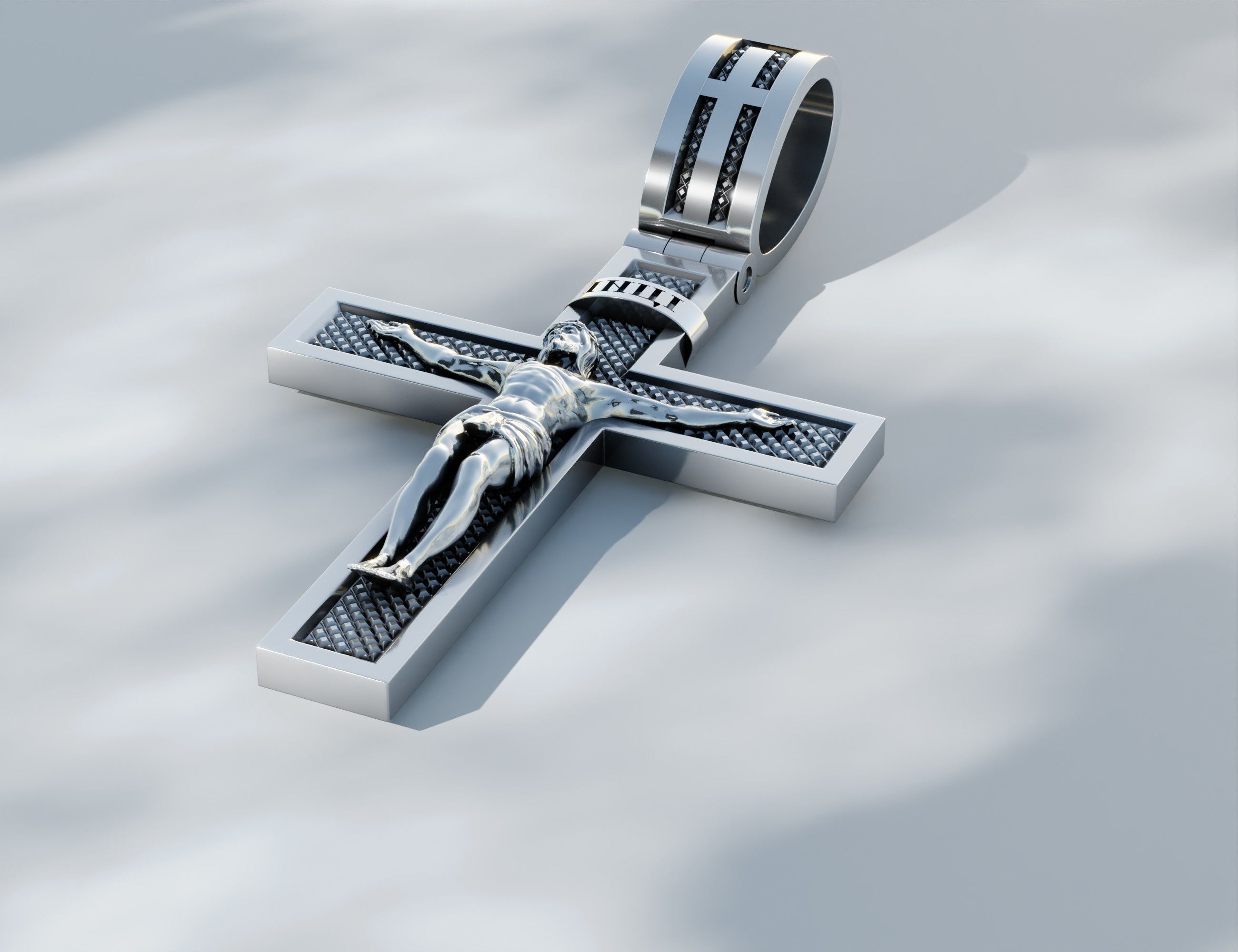 Orthodox cross 001 model for 3d printing 3D print model_3